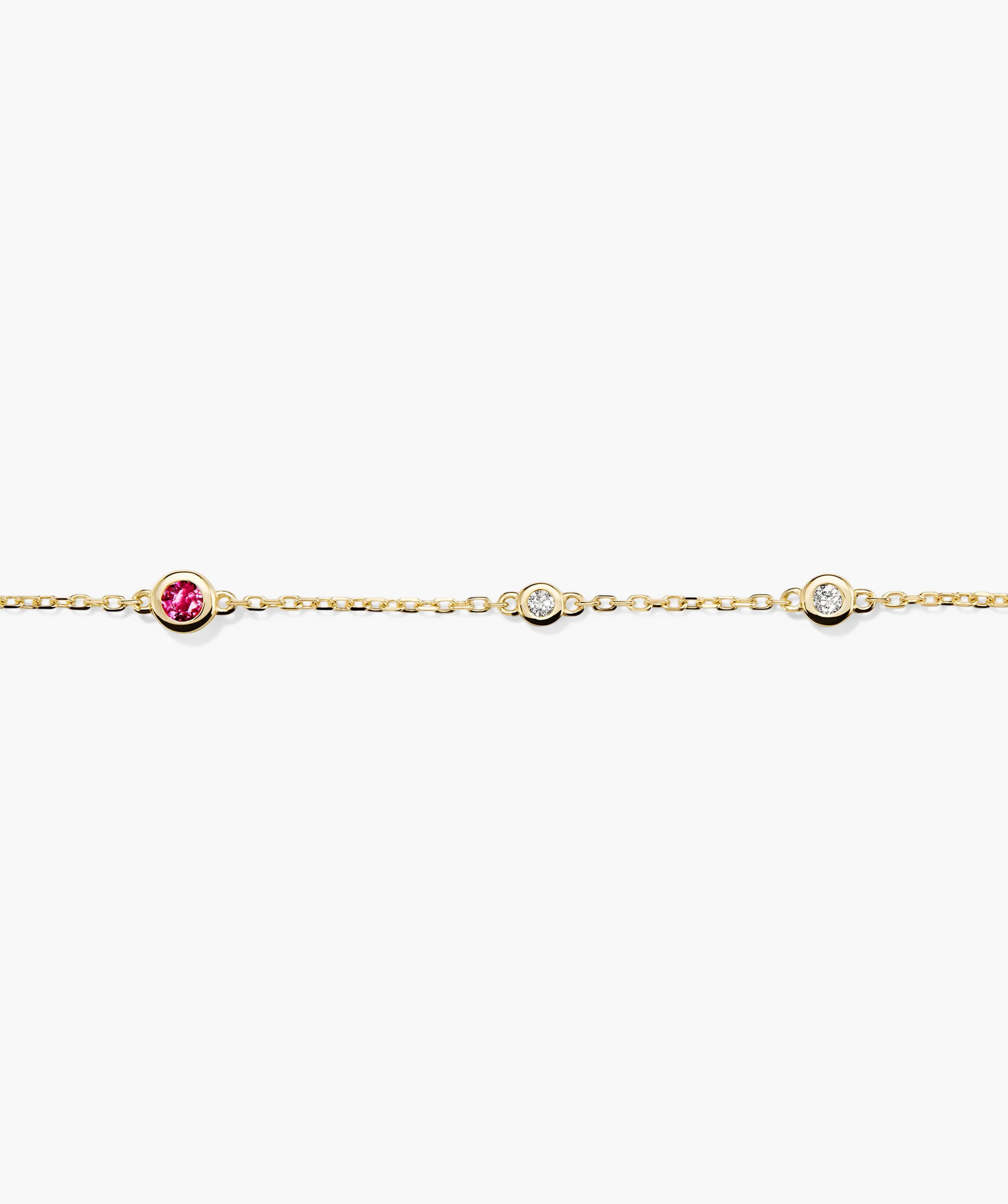 Multi Gemstone Station Bracelet - Image 19