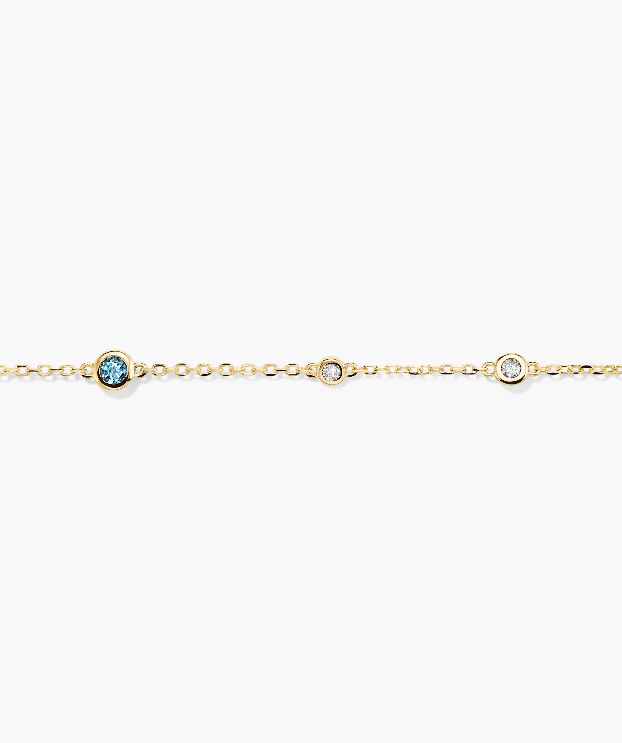 Multi Gemstone Station Bracelet - Image 35