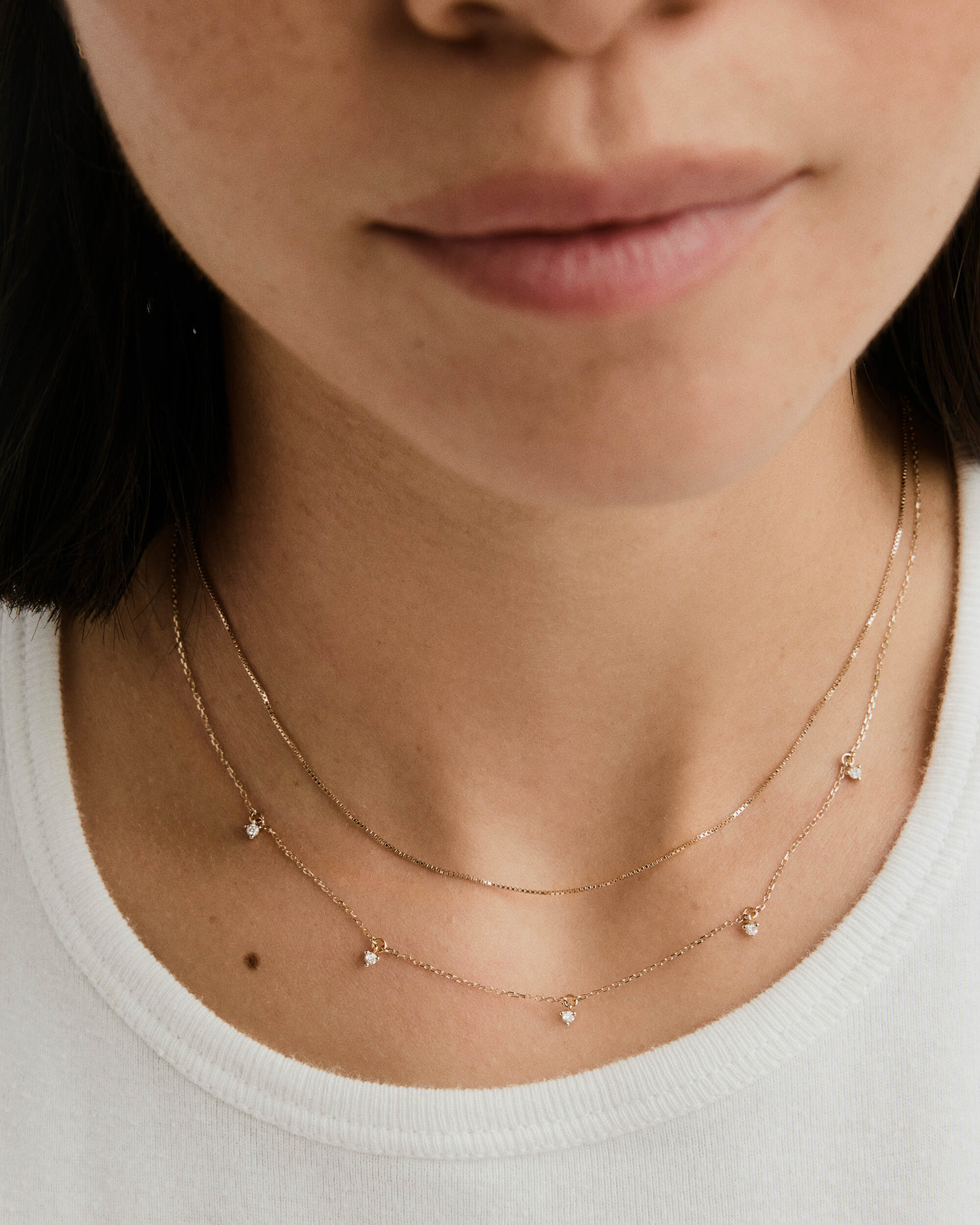 Multi Station Diamond Necklace - Image 5