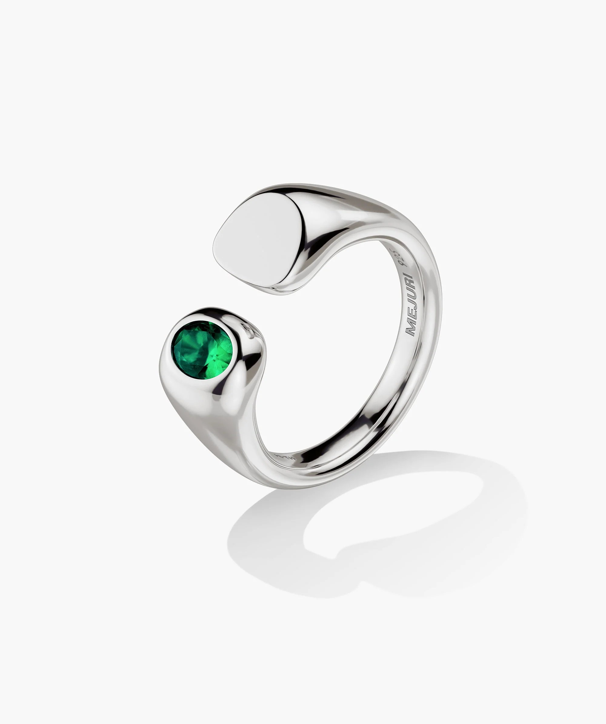Noa Open Signet Ring - Image 5