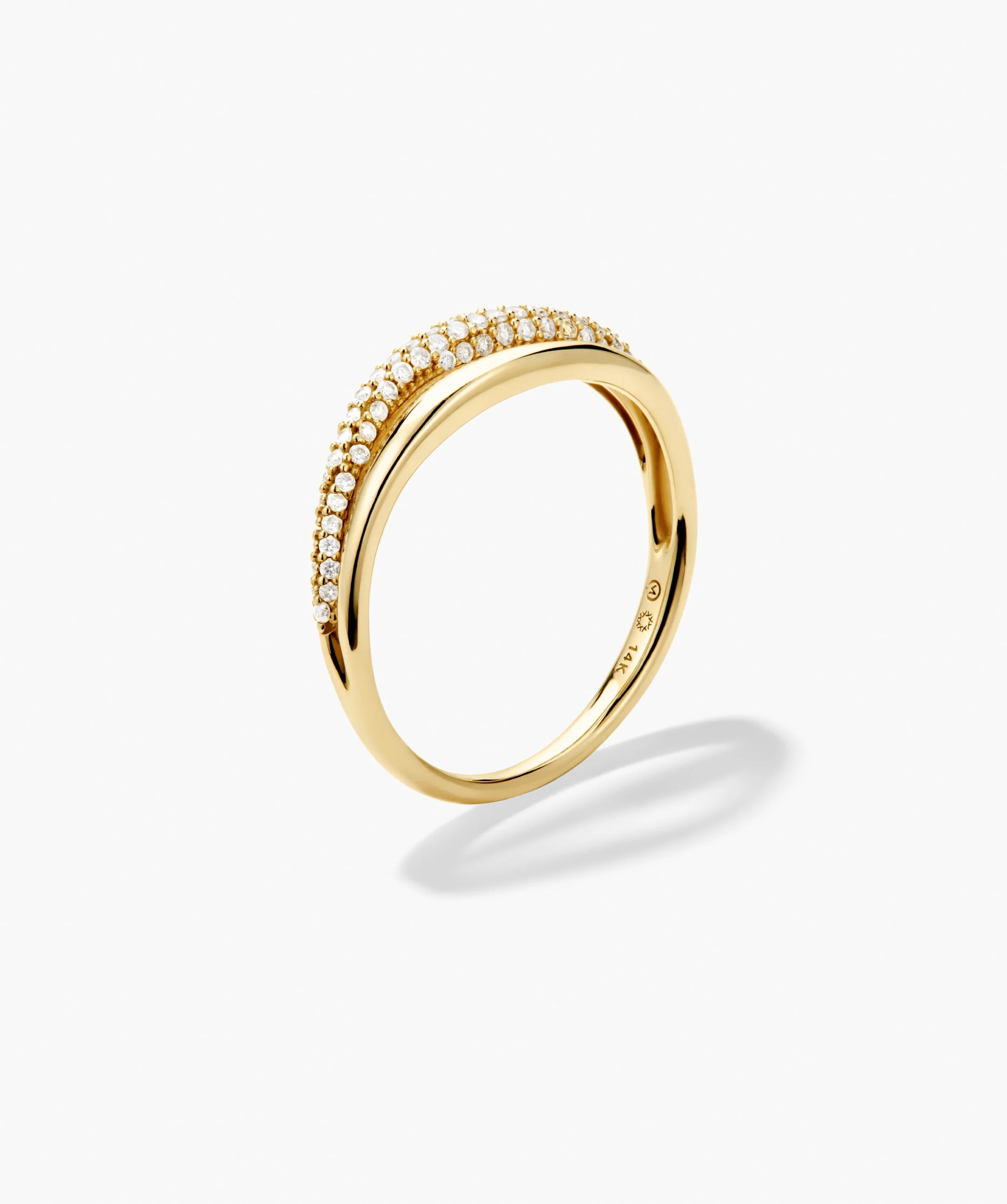 Open Dôme Pavé Ring - Image 3