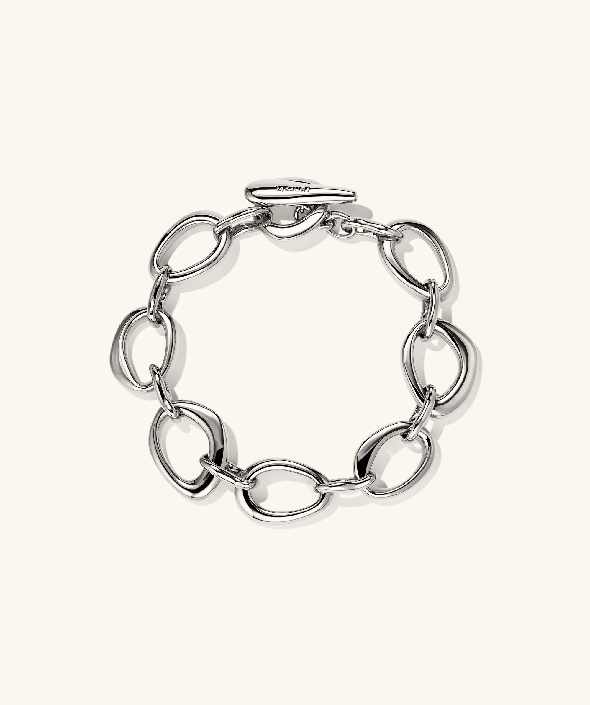 Organic Dôme Ripple Chain Bracelet - Image 5