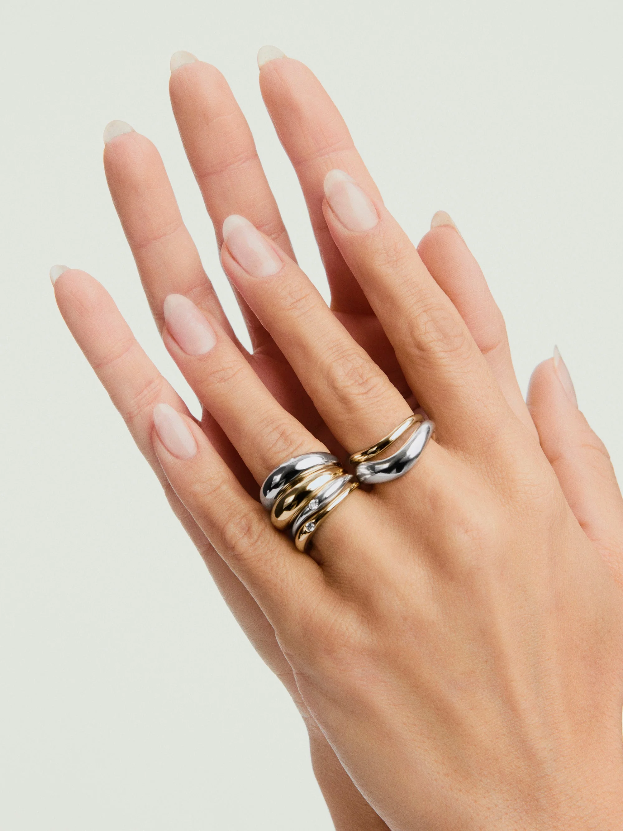 Organic Dôme Thin Nesting Ring - Image 4