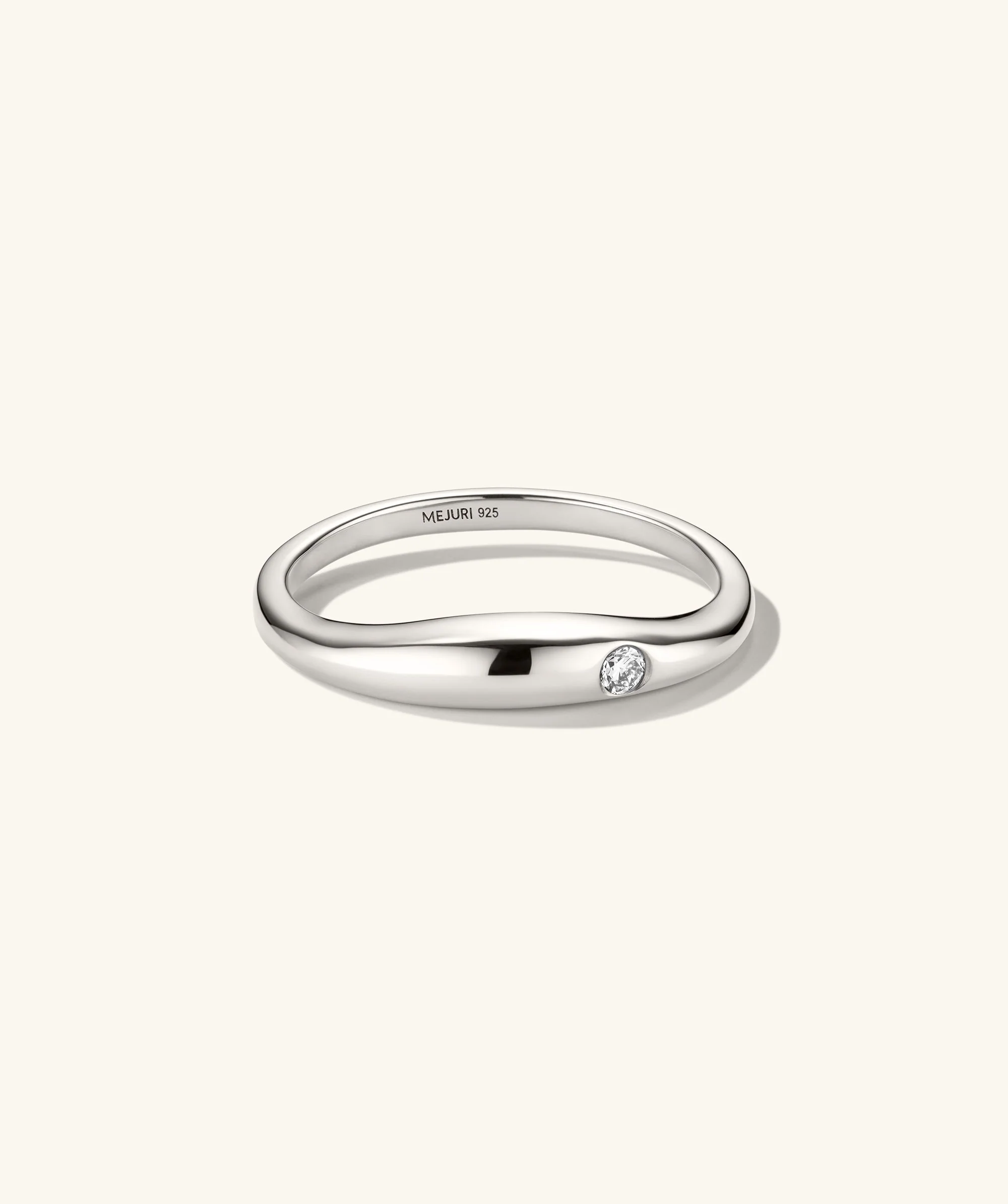 Organic Dôme Thin Nesting Ring - Image 5