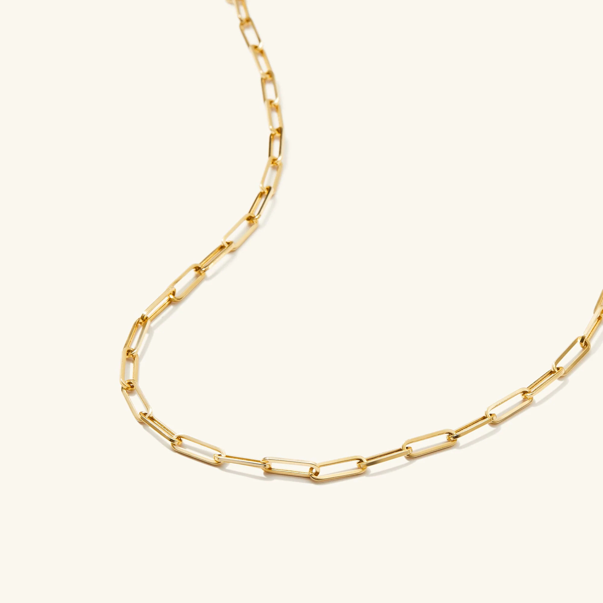 Paperclip Chain Charm Necklace - Image 7