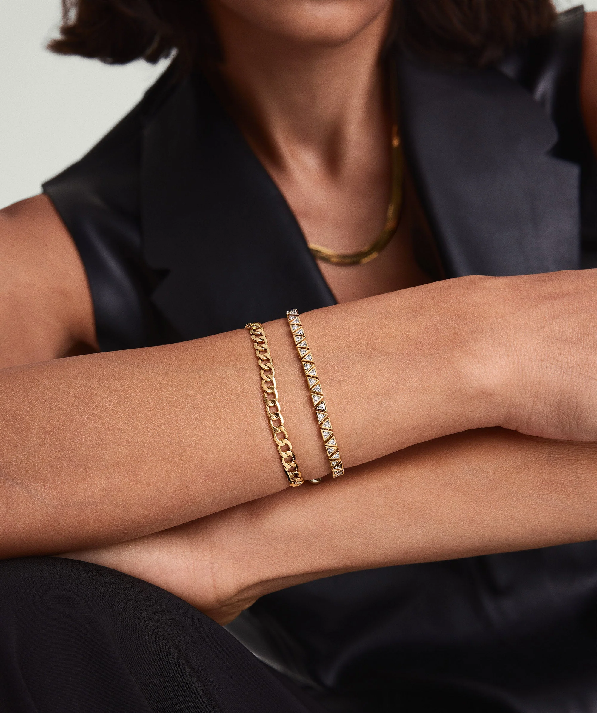 Patra Diamond Tennis Bracelet - Image 5