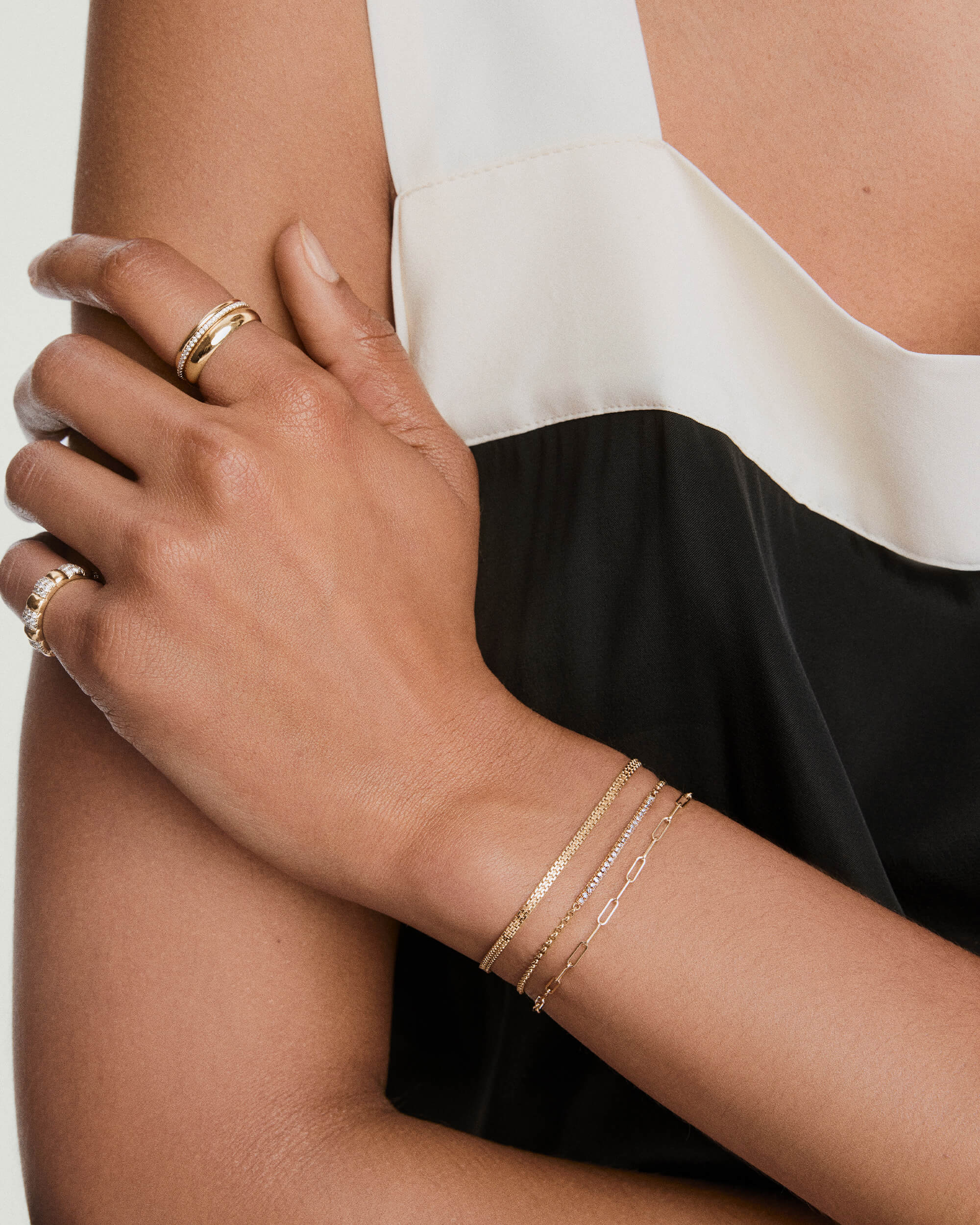 Pave Diamond Bar Bracelet - Image 29