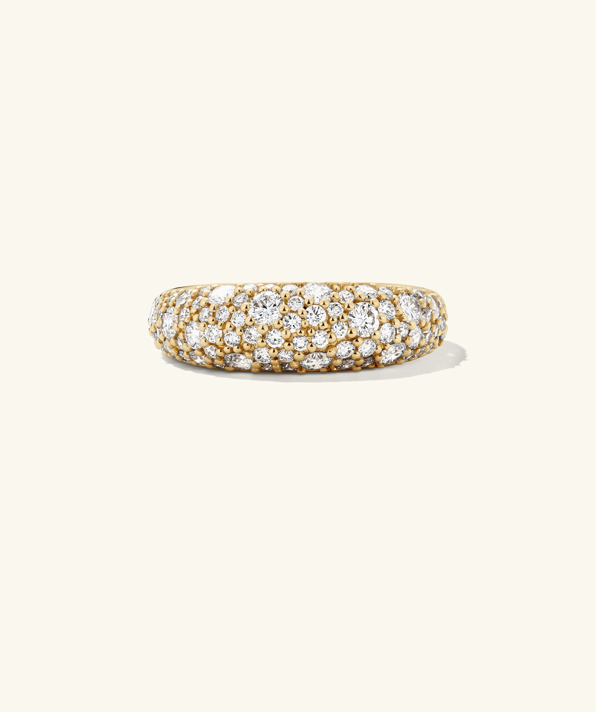 Dôme Pavé Lab Grown Diamond Ring - Image 6