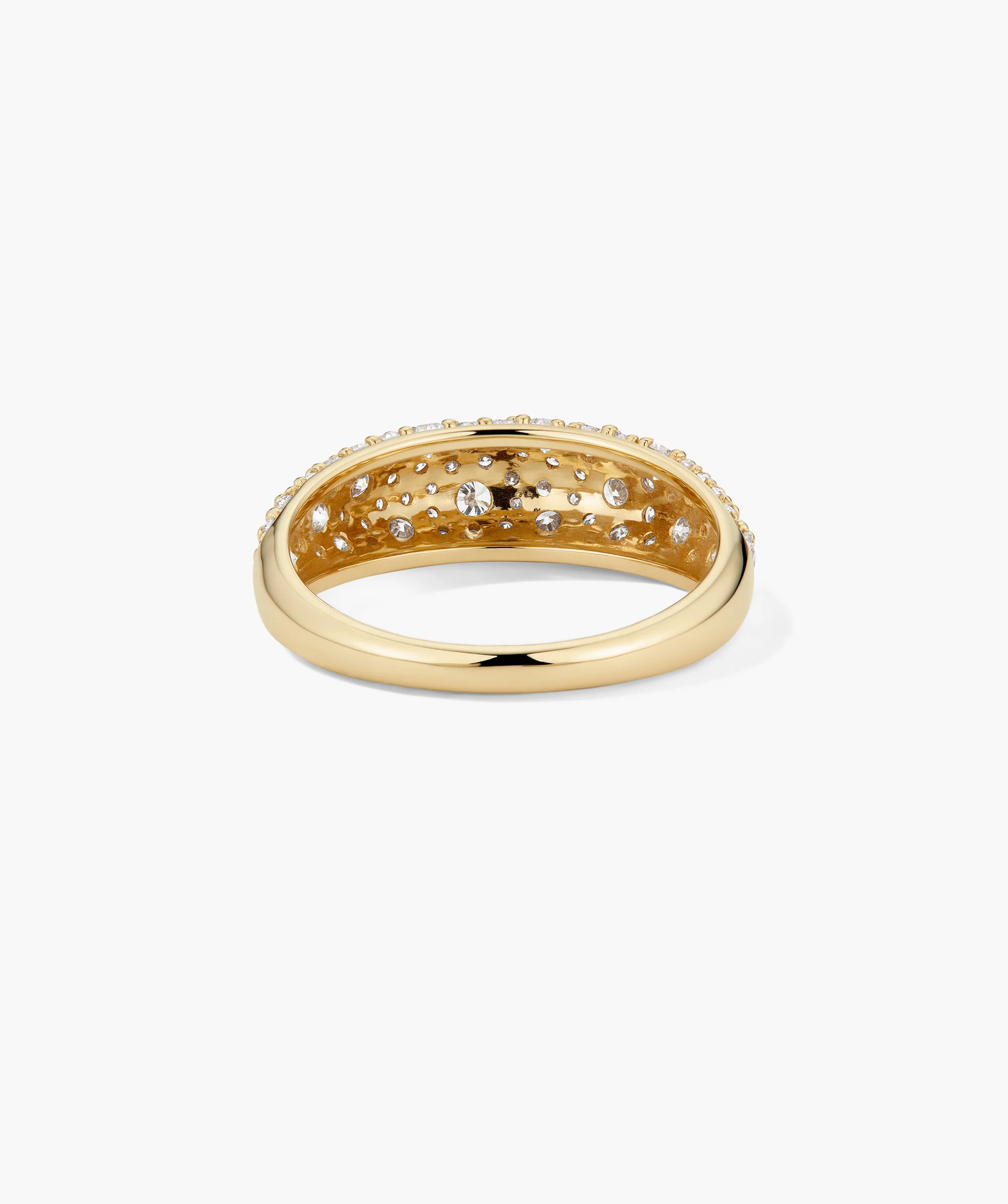 Dôme Pavé Lab Grown Diamond Ring - Image 8