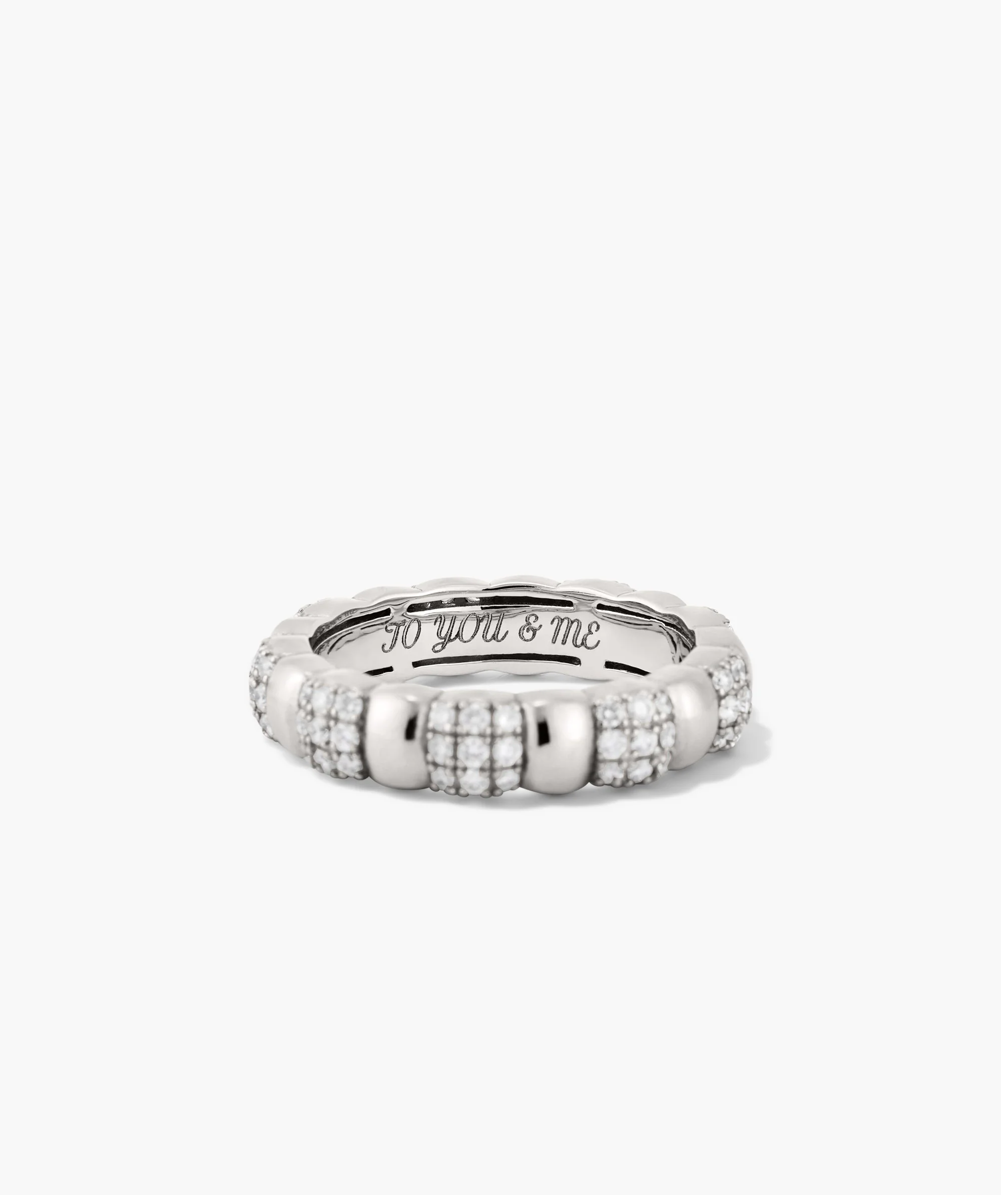 Pavé Diamond Soft Charlotte Ring - Image 13