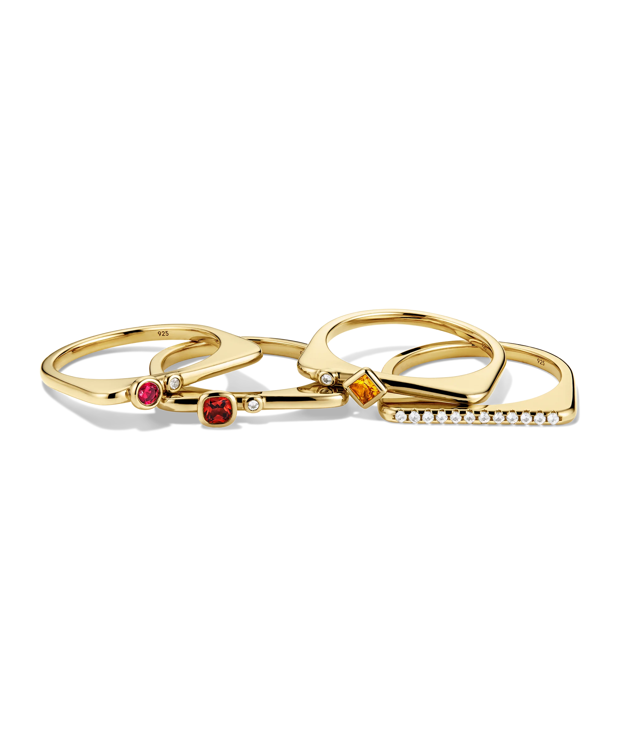 Pavé Puzzle Stacking Ring - Image 4