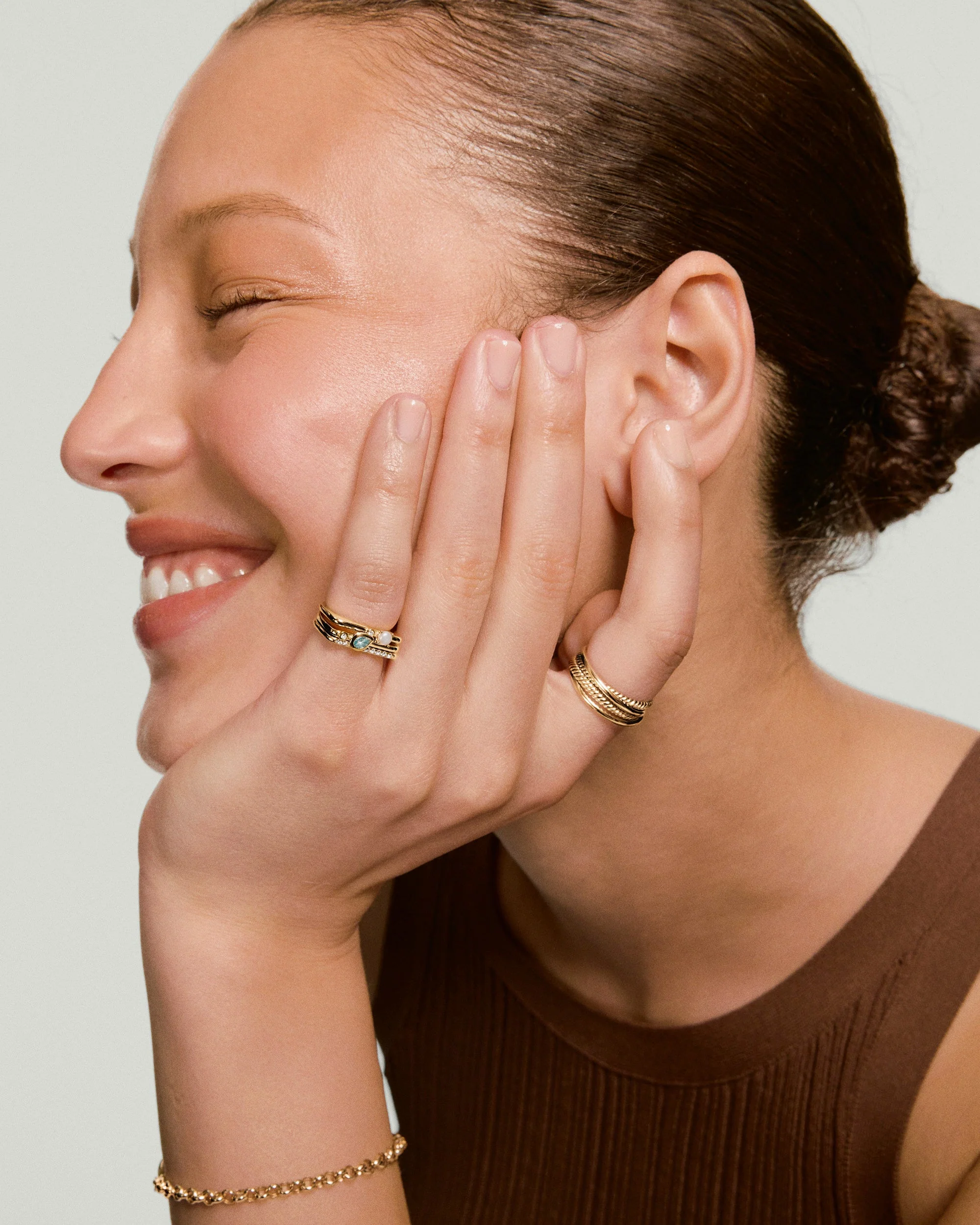 Pavé Puzzle Stacking Ring - Image 9