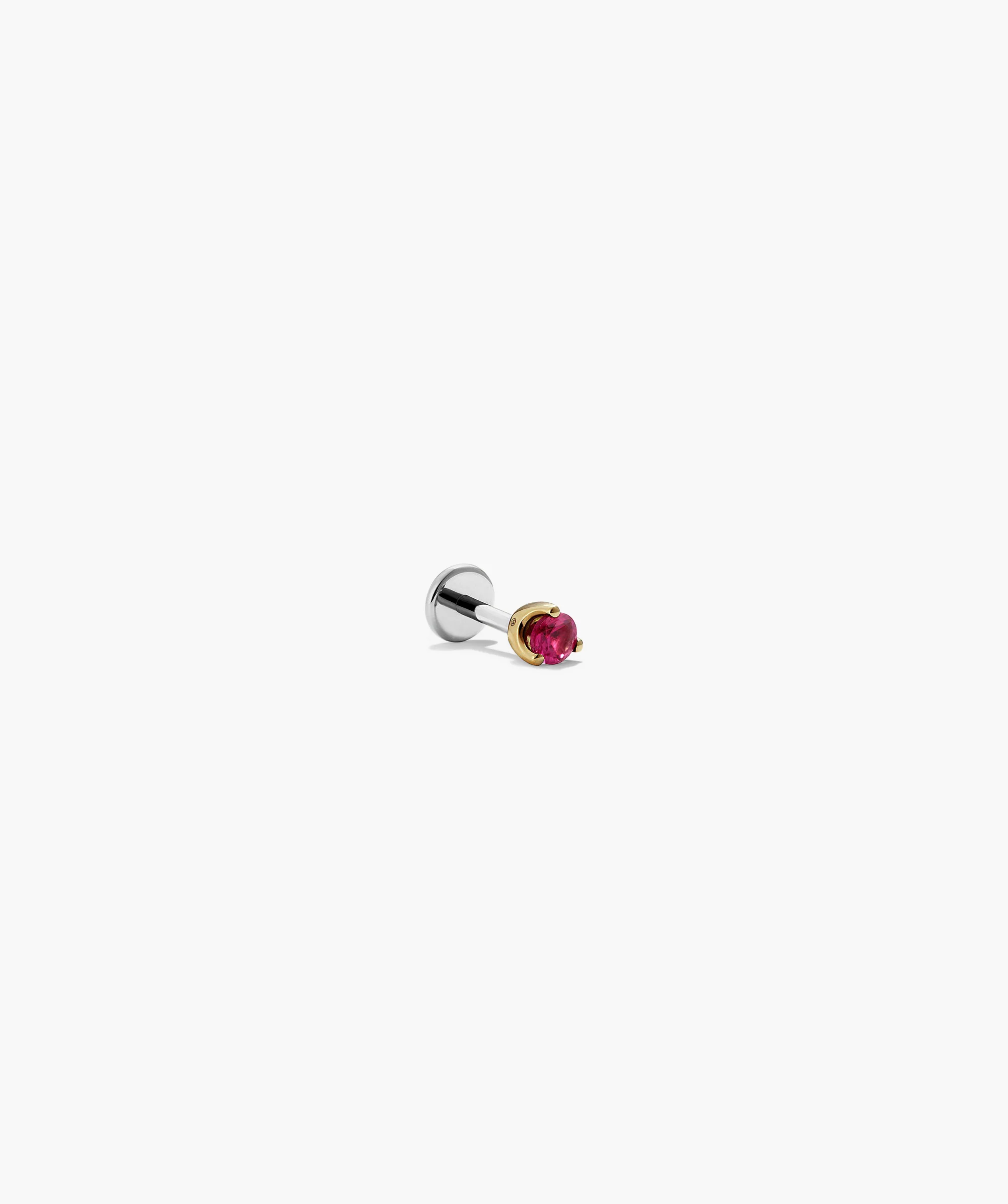 Piercing Studio - Single Gemstone Mini Flat Back Stud - Image 15
