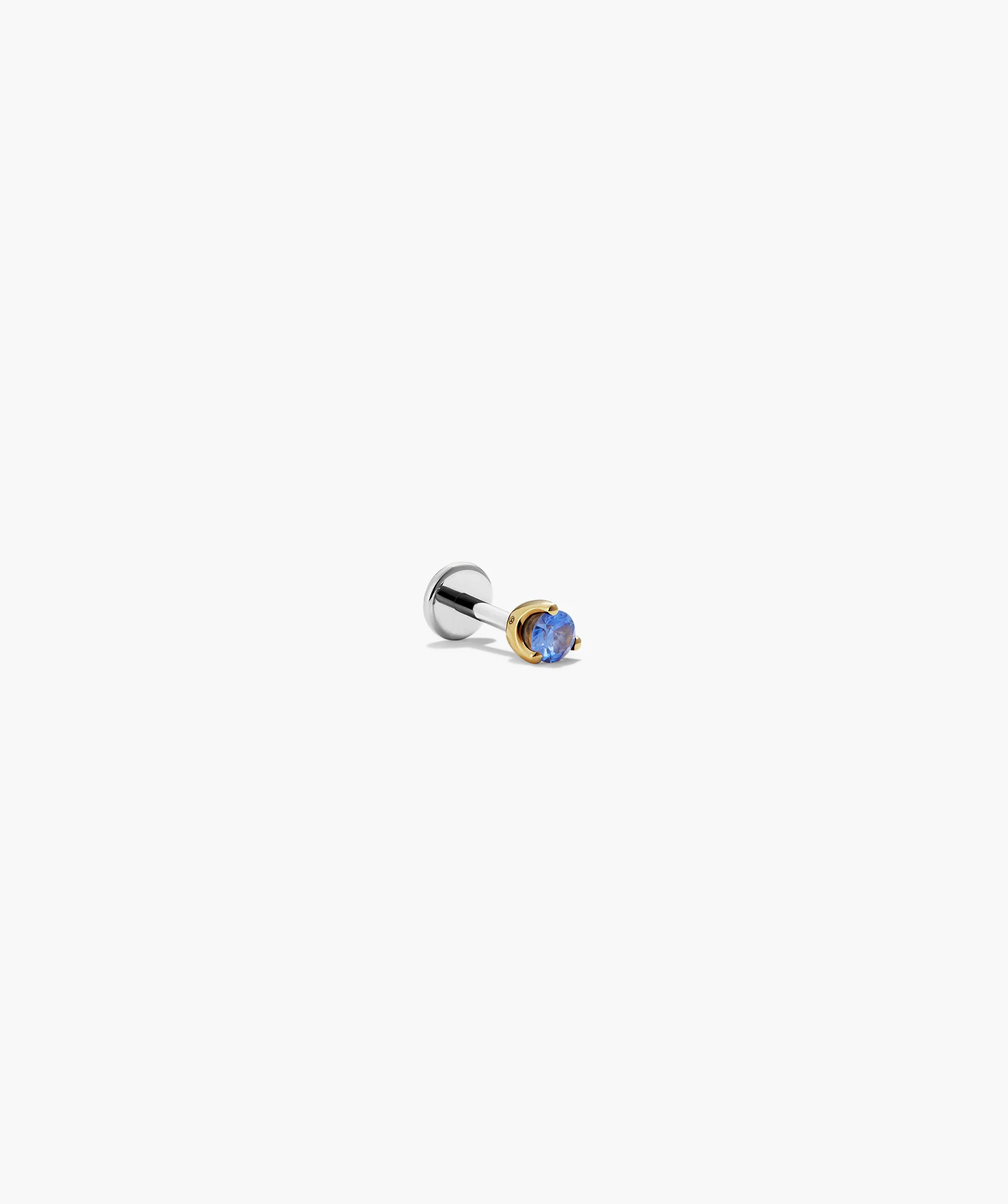 Piercing Studio - Single Gemstone Mini Flat Back Stud - Image 24
