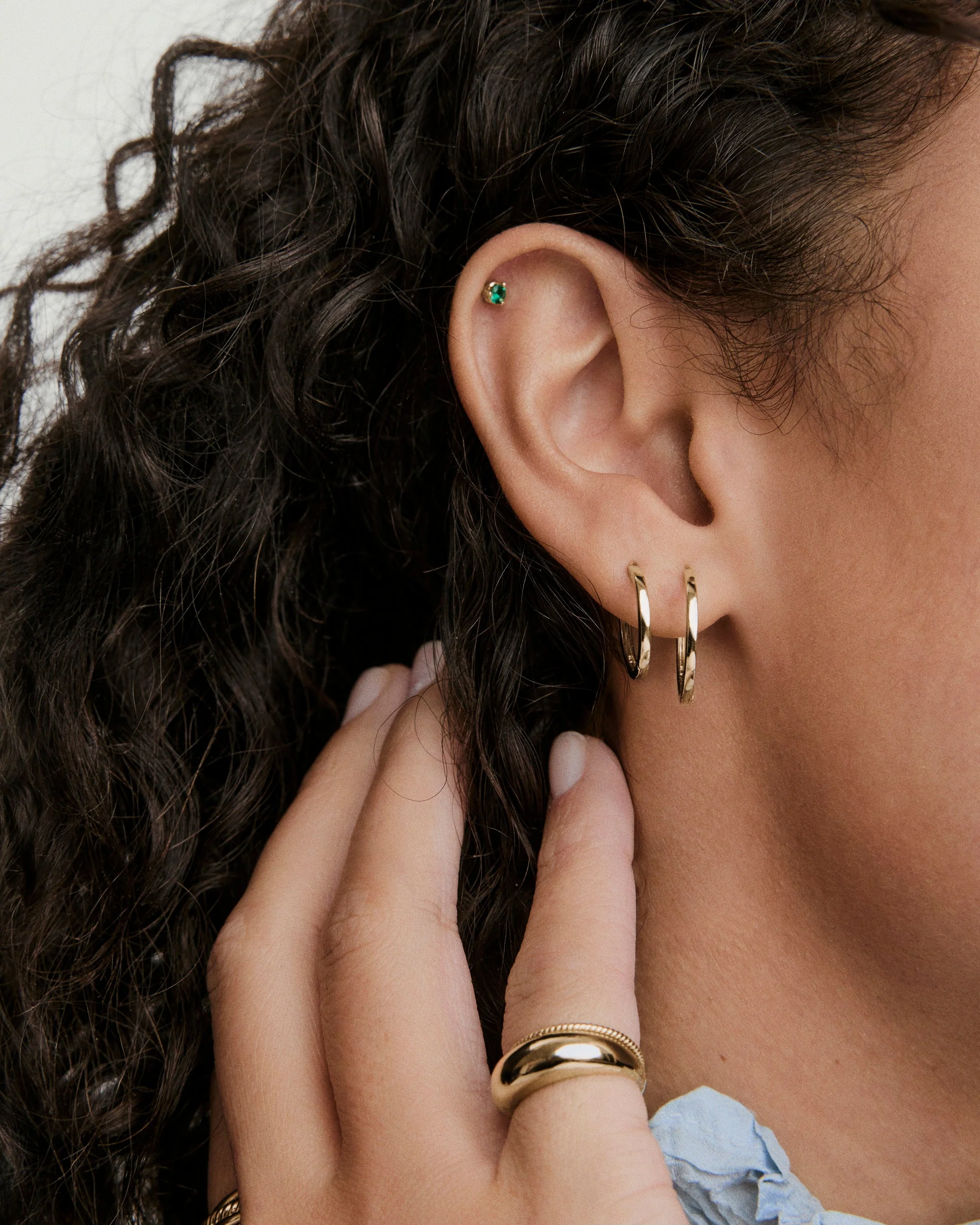 Piercing Studio - Single Gemstone Mini Flat Back Stud - Image 27