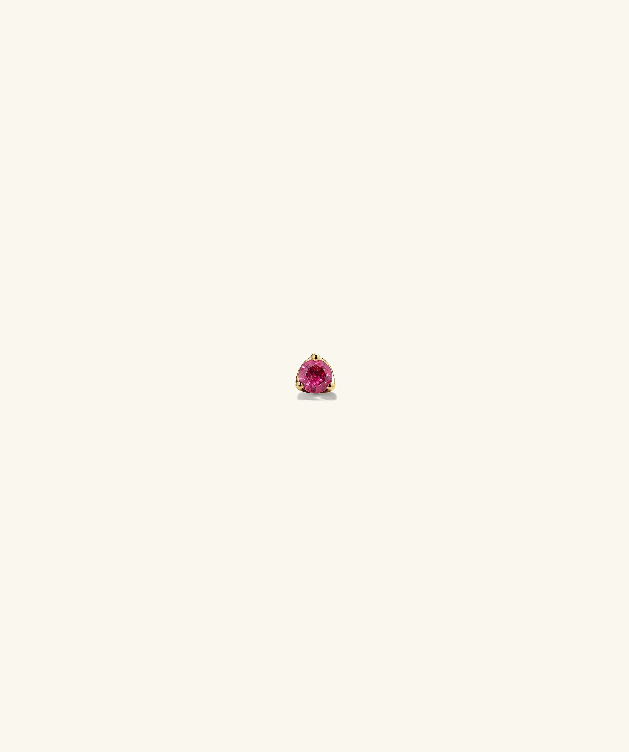 Piercing Studio - Single Gemstone Mini Flat Back Stud - Image 35