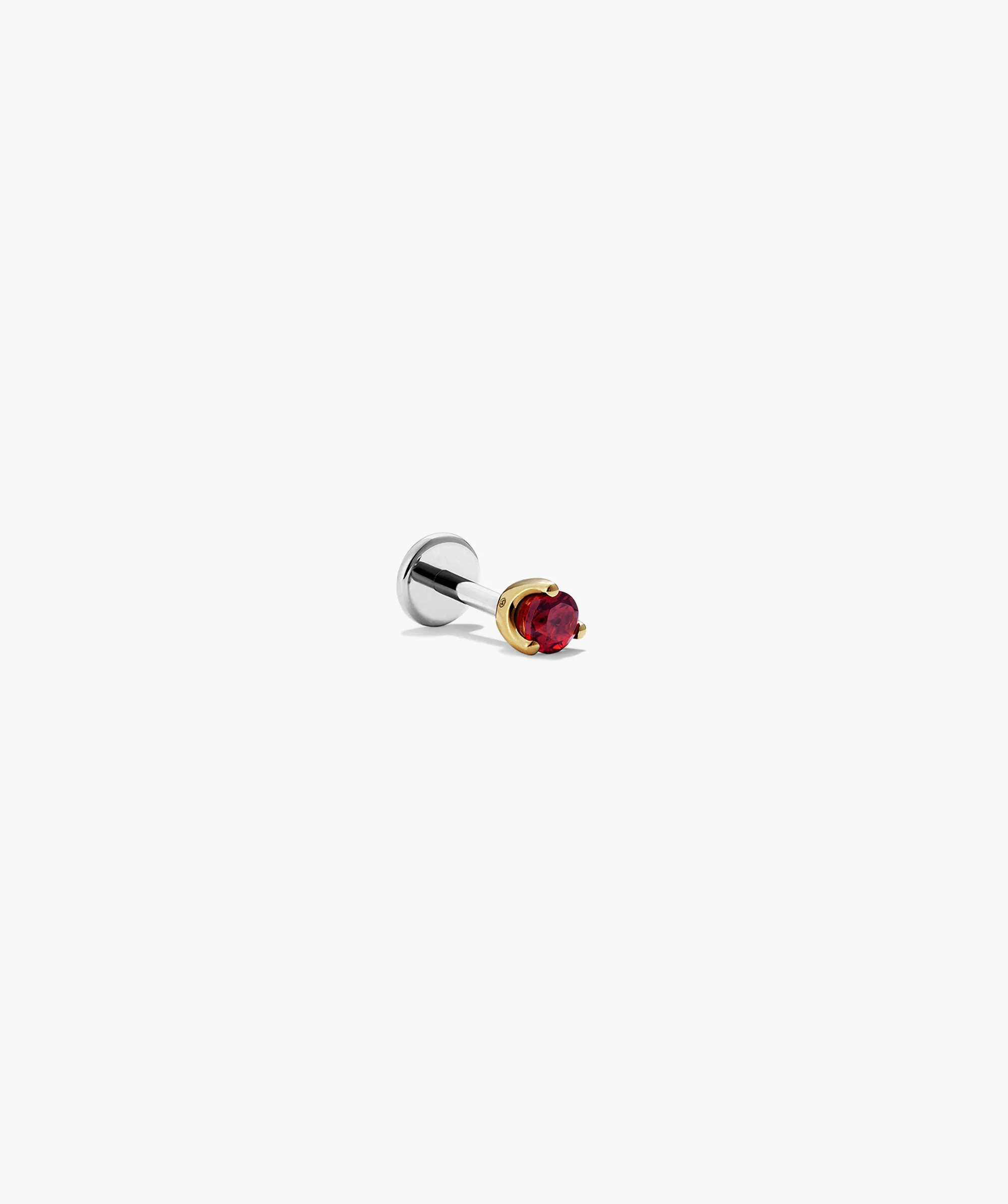 Piercing Studio - Single Gemstone Mini Flat Back Stud - Image 37