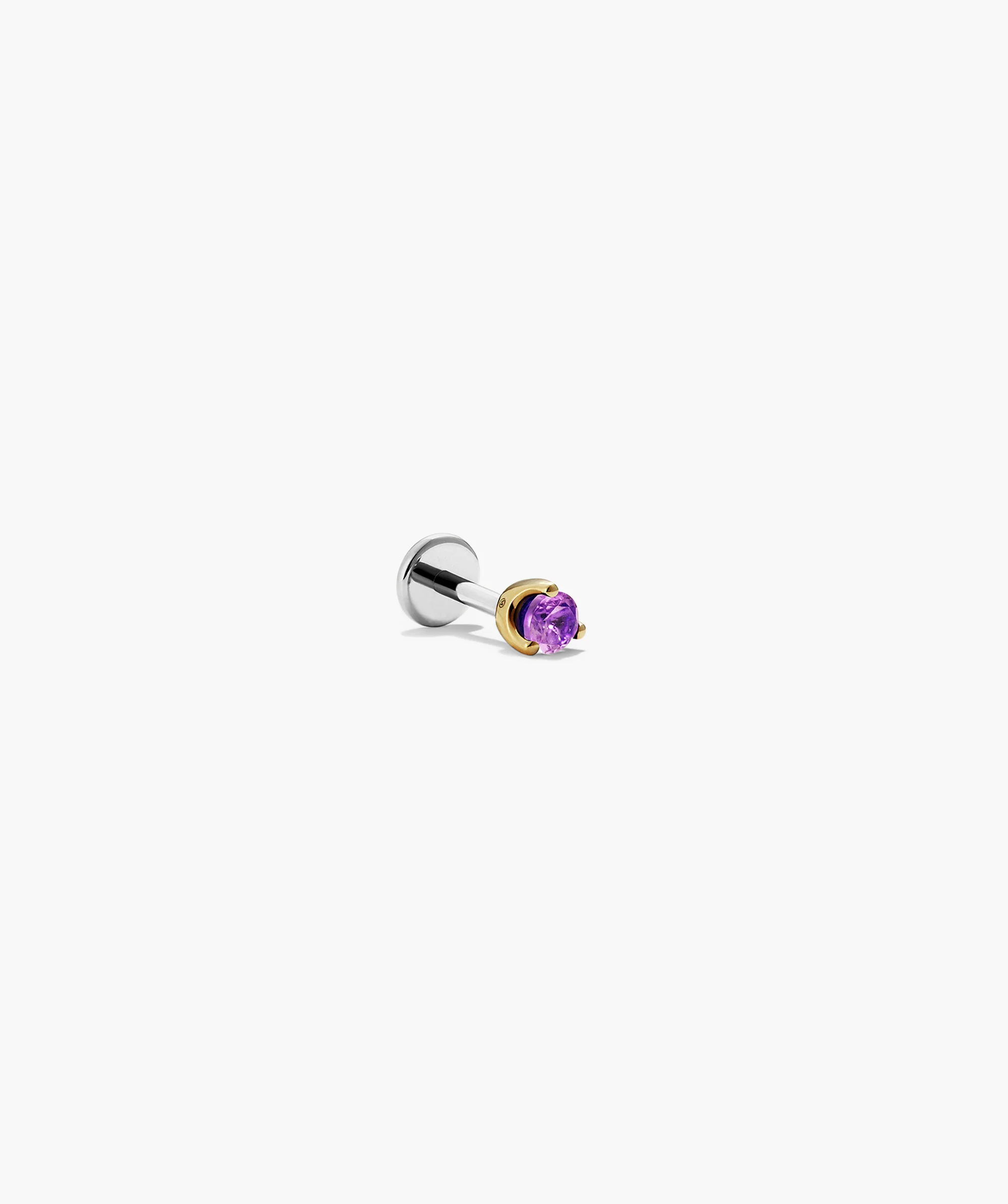 Piercing Studio - Single Gemstone Mini Flat Back Stud - Image 39