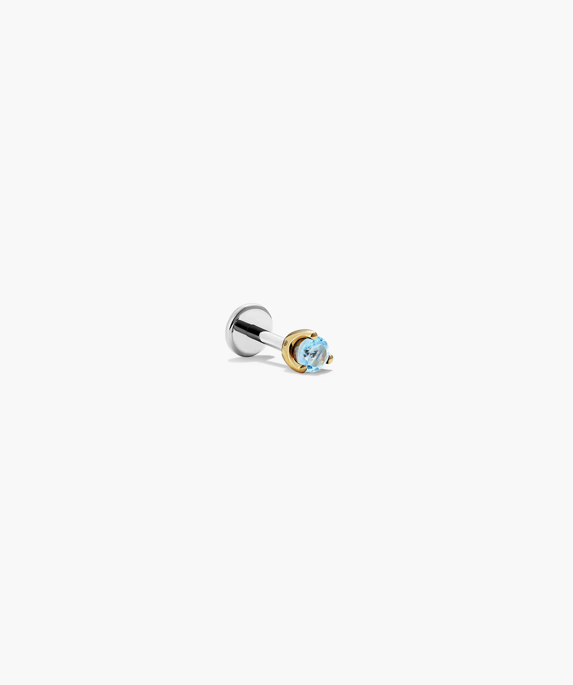 Piercing Studio - Single Gemstone Mini Flat Back Stud - Image 41