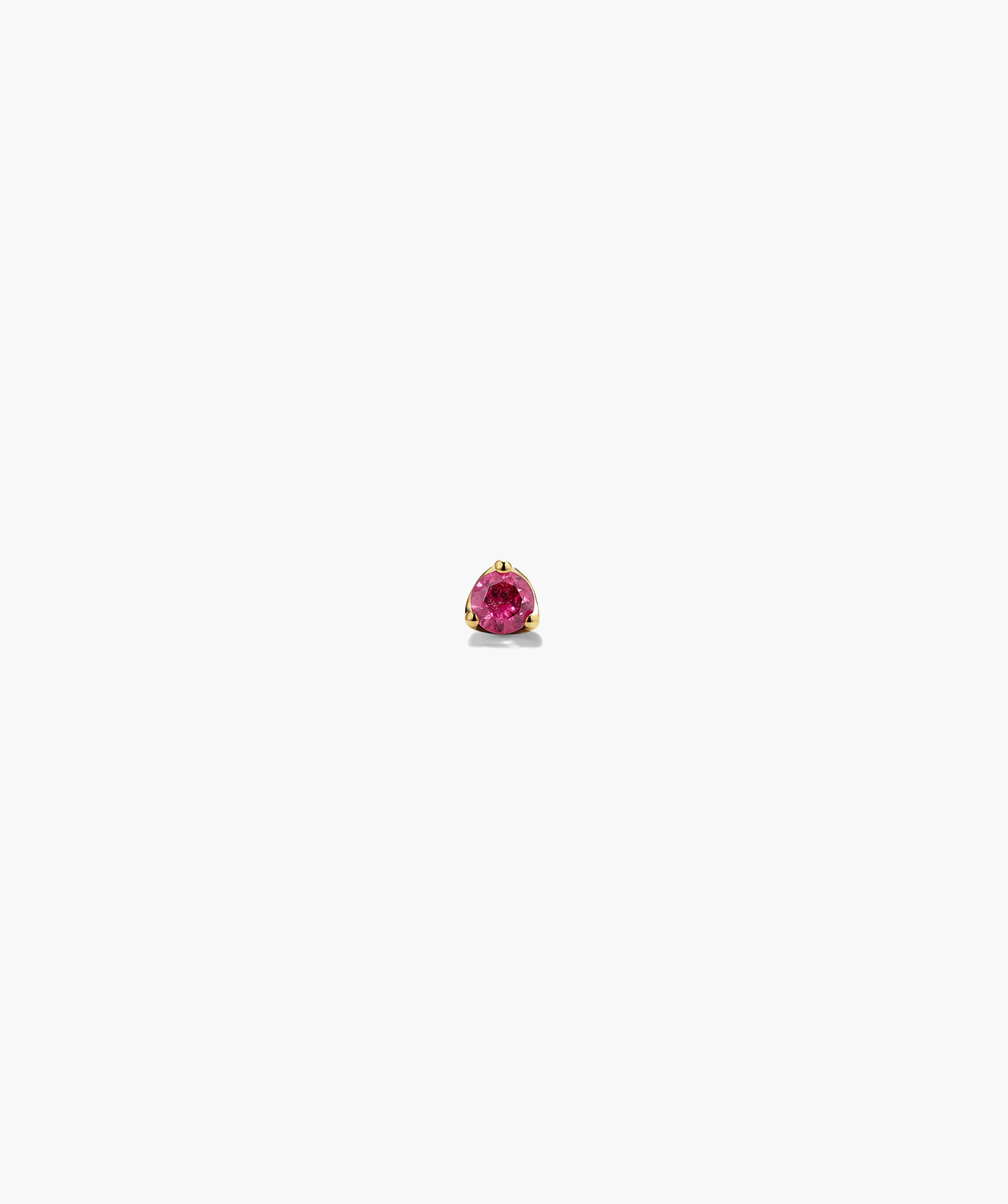 Piercing Studio - Single Gemstone Mini Flat Back Stud - Image 46