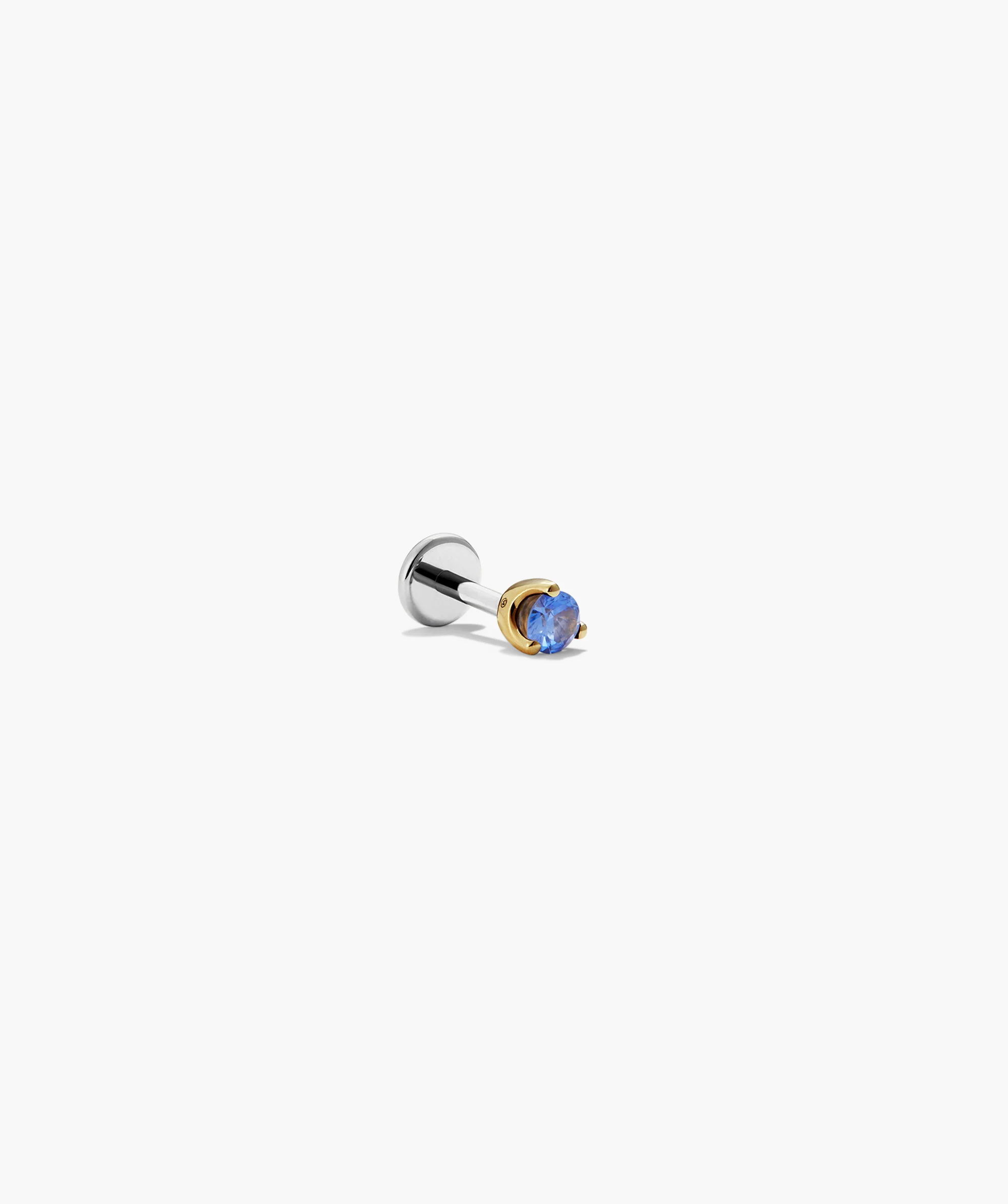 Piercing Studio - Single Gemstone Mini Flat Back Stud - Image 50
