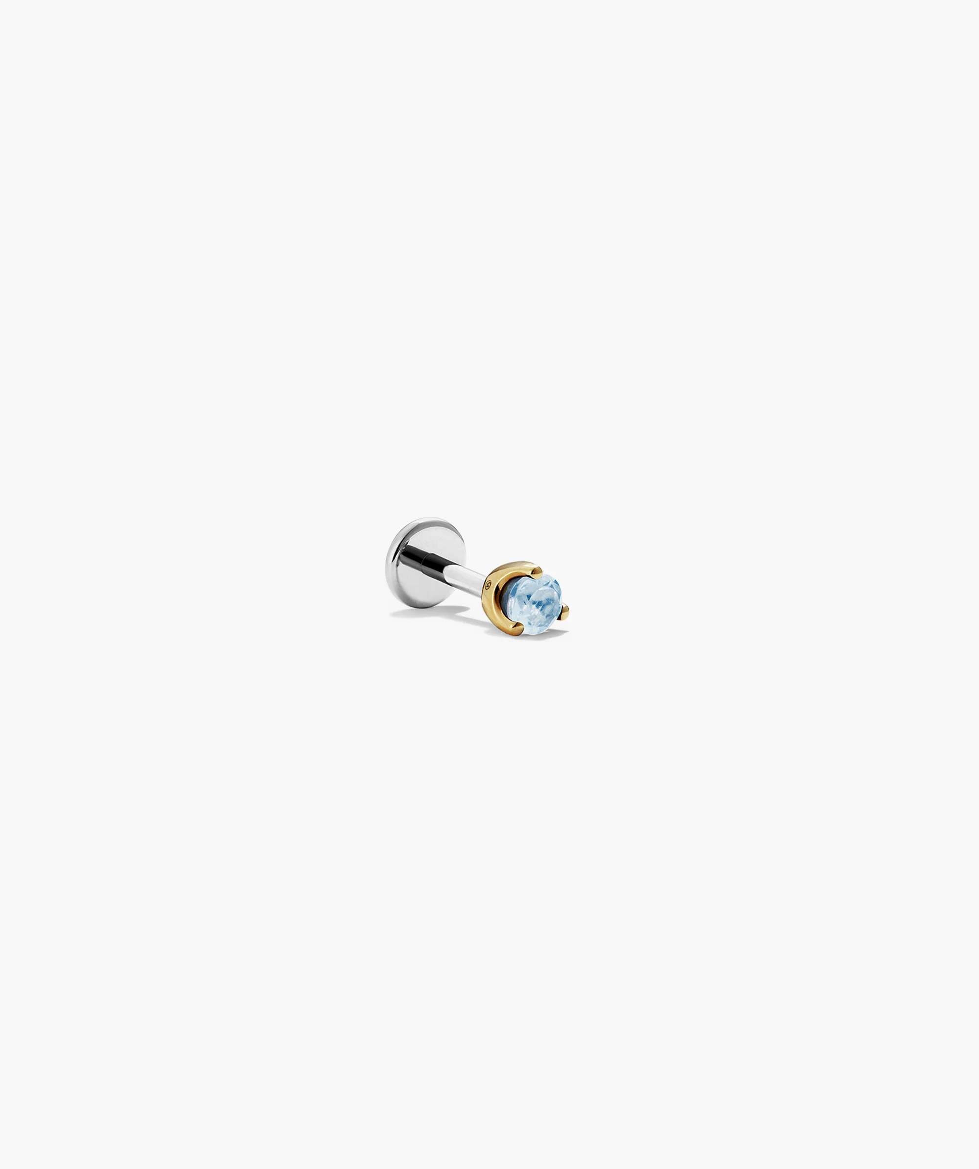 Piercing Studio - Single Gemstone Mini Flat Back Stud - Image 56