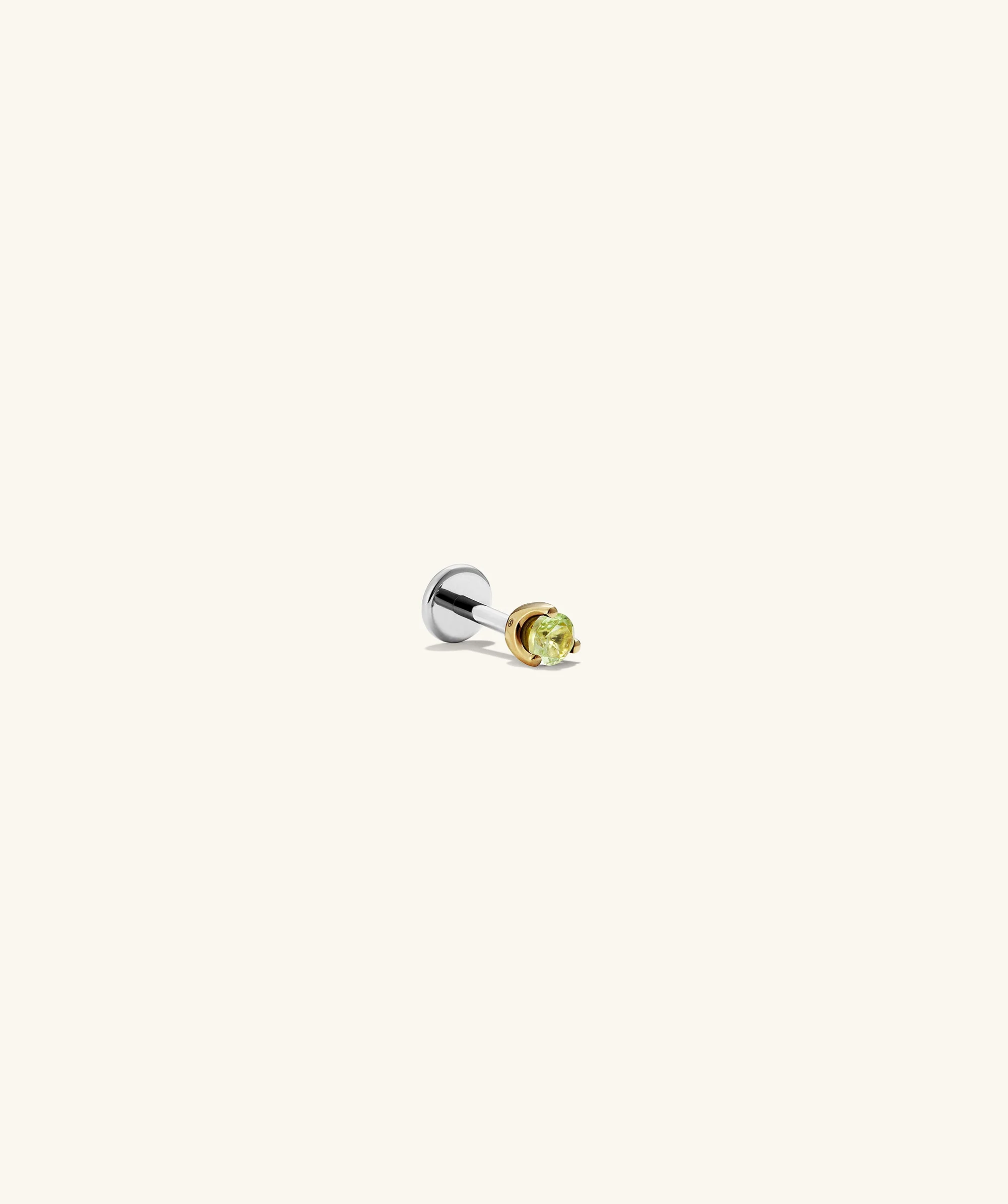 Piercing Studio - Single Gemstone Mini Flat Back Stud - Image 64