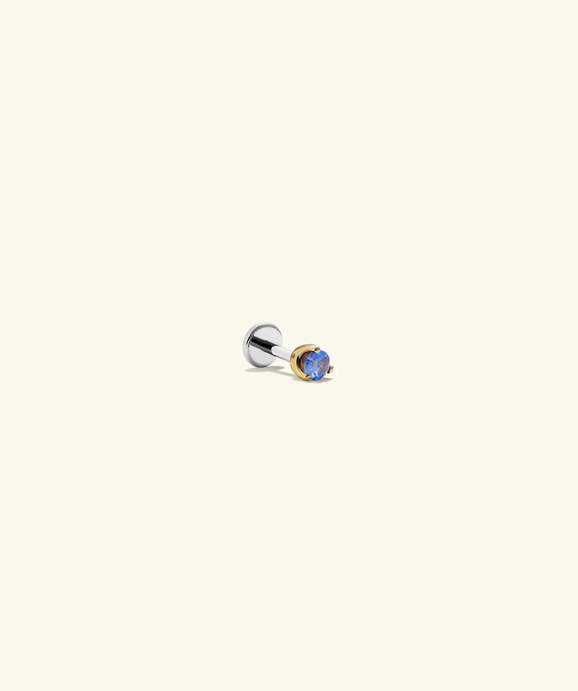 Piercing Studio - Single Gemstone Mini Flat Back Stud - Image 67