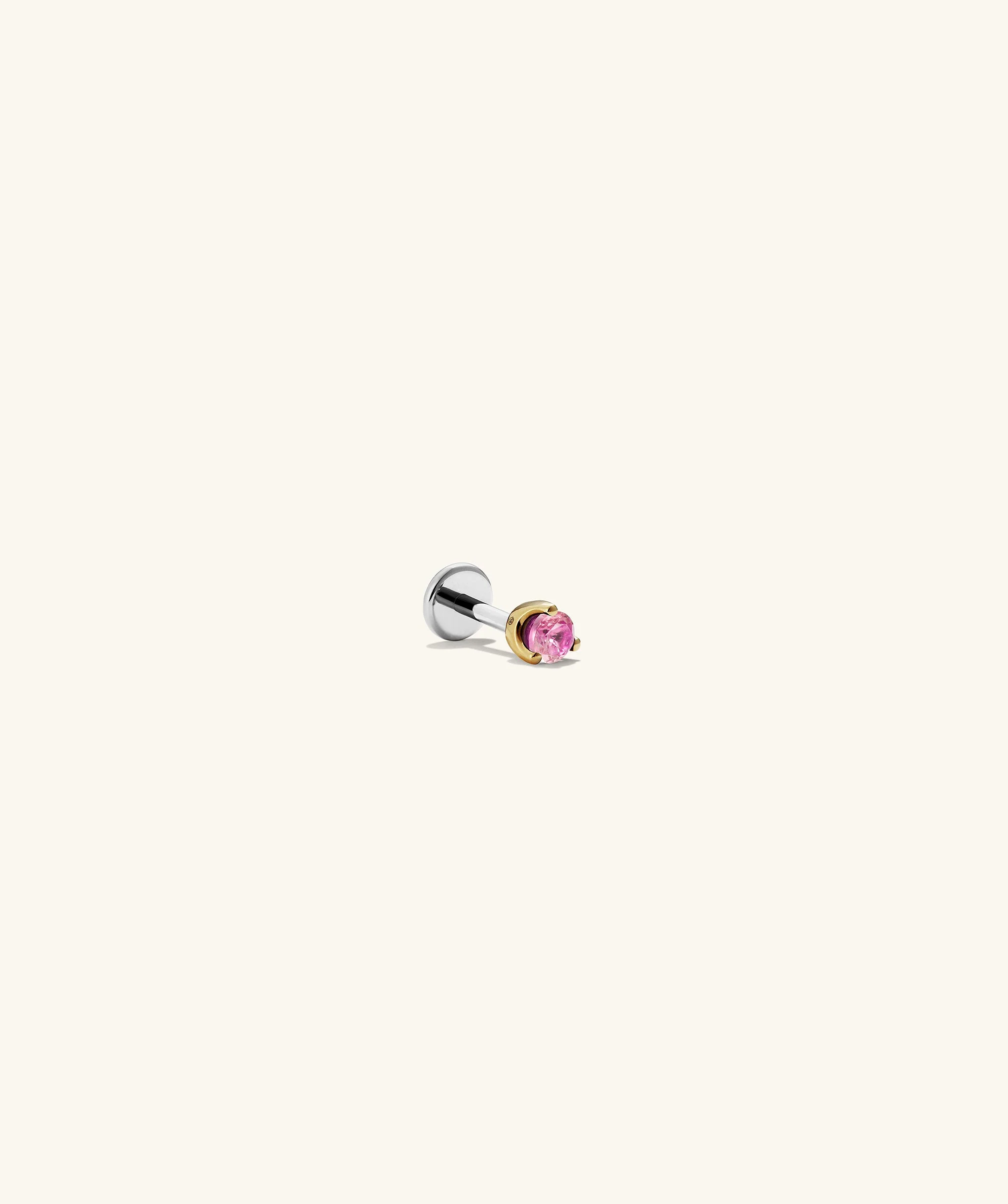 Piercing Studio - Single Gemstone Mini Flat Back Stud - Image 69