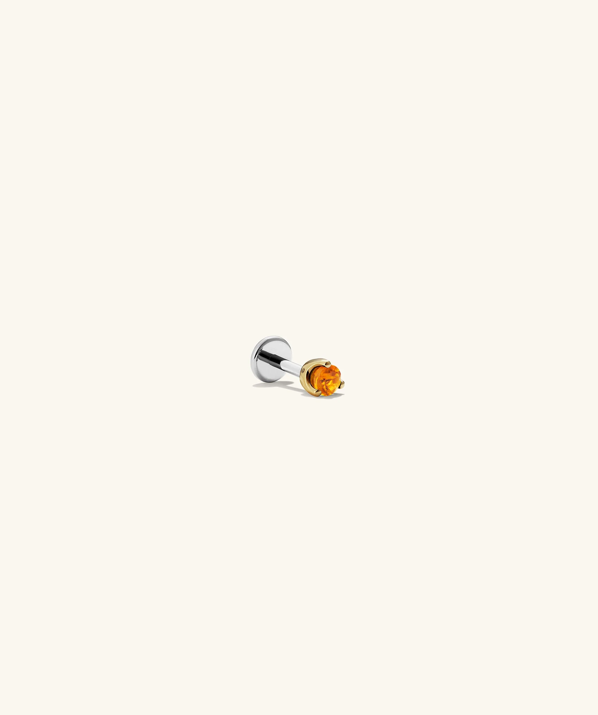 Piercing Studio - Single Gemstone Mini Flat Back Stud - Image 73