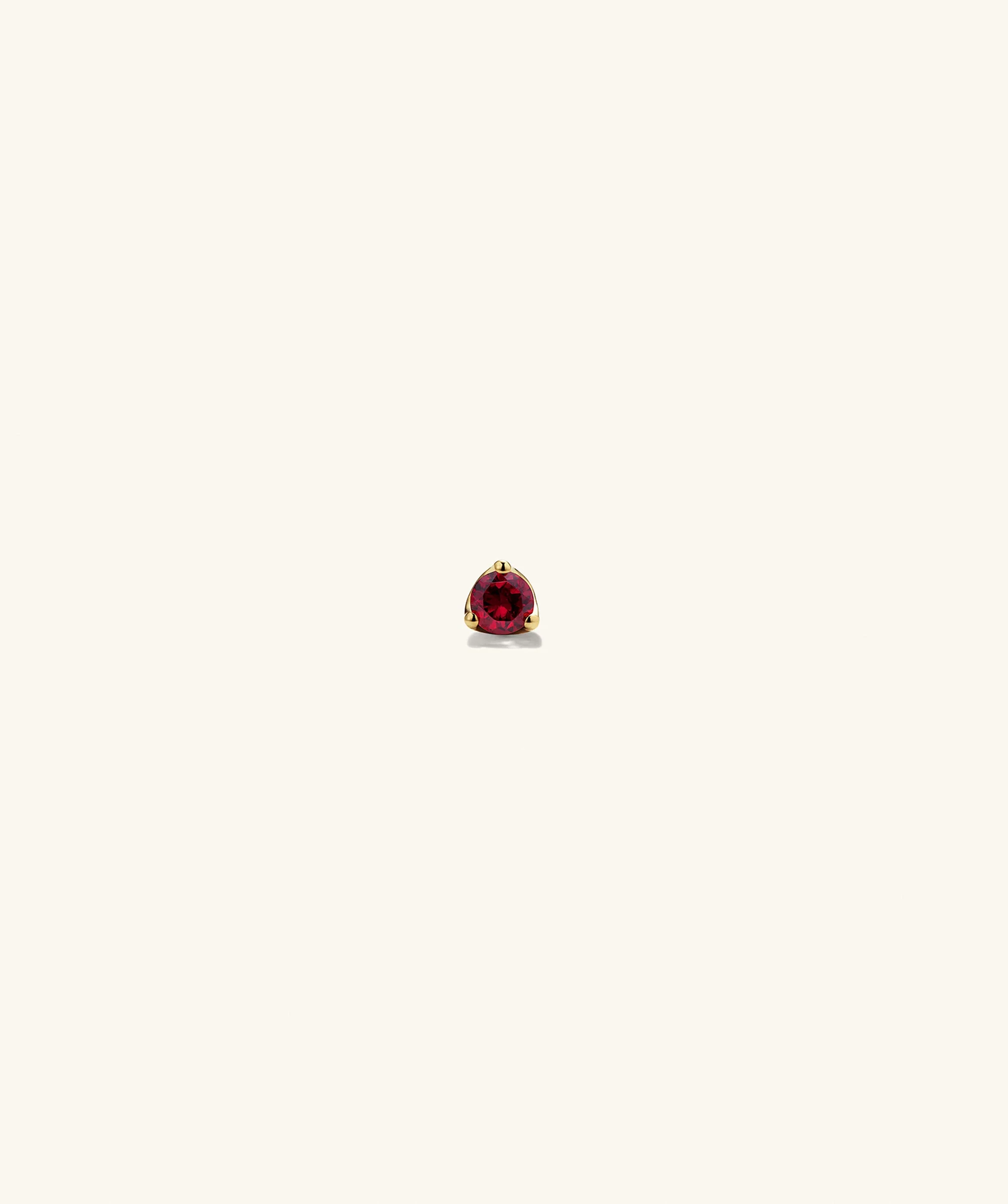 Piercing Studio - Single Gemstone Mini Flat Back Stud - Image 77