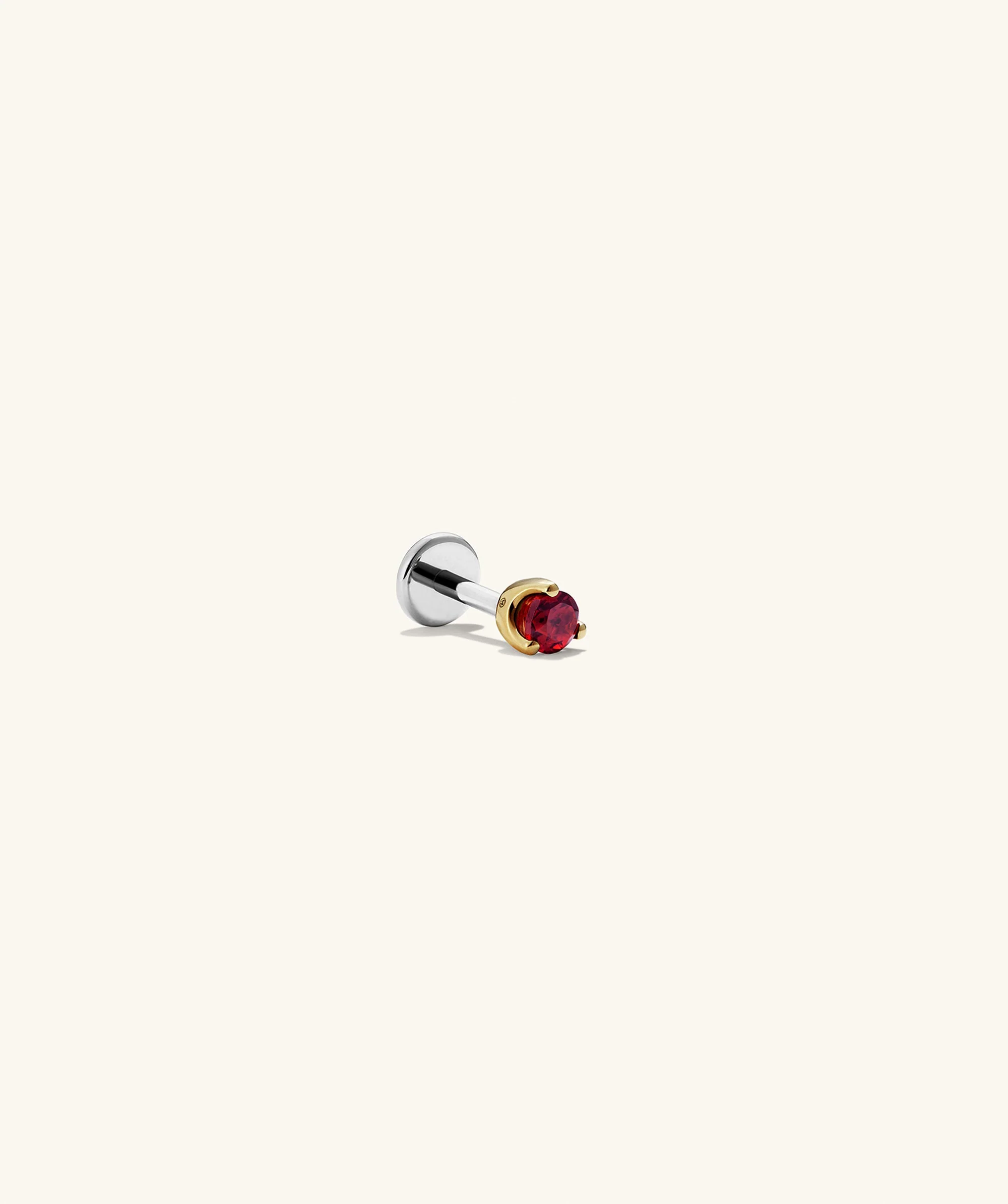 Piercing Studio - Single Gemstone Mini Flat Back Stud - Image 78
