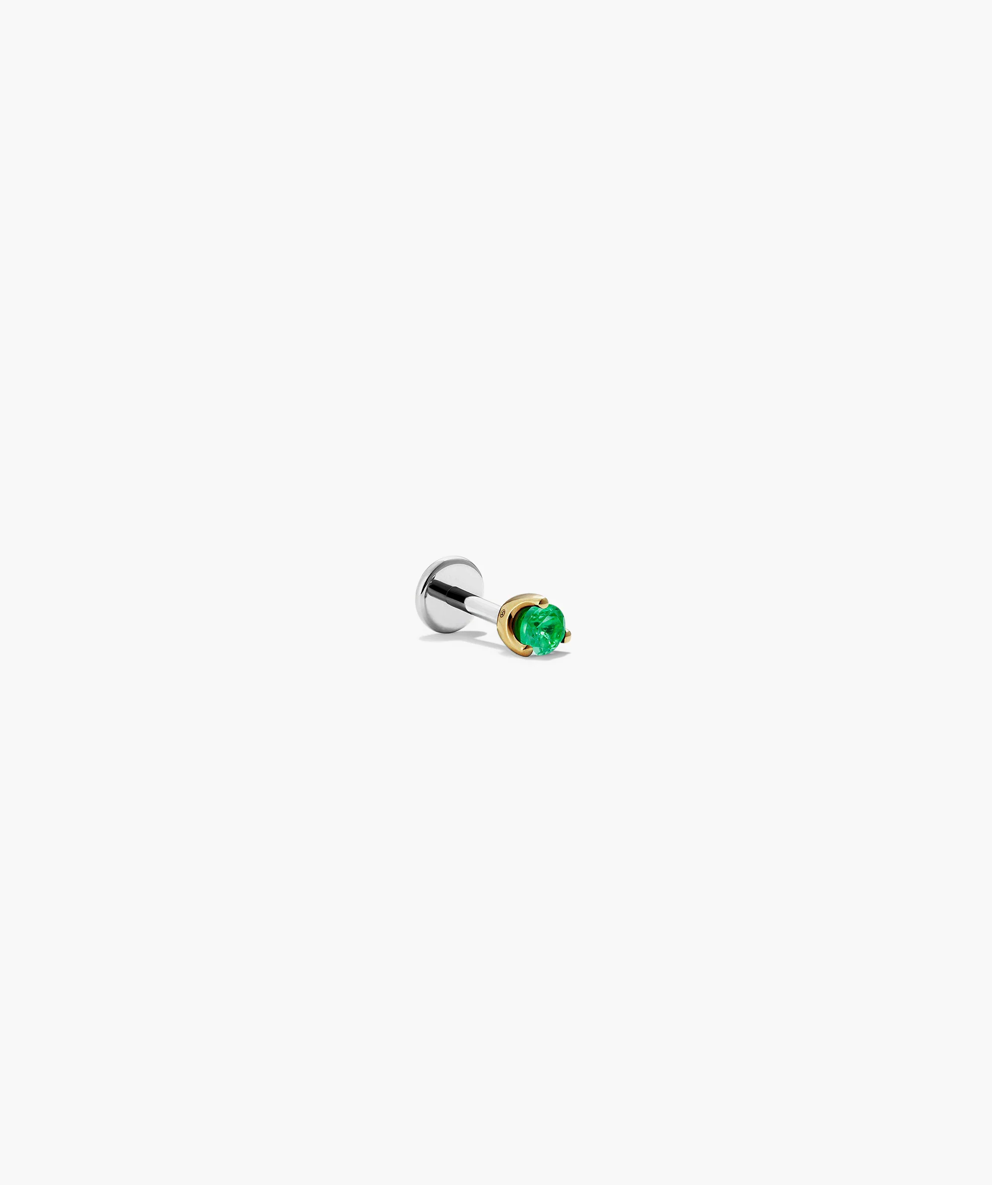 Piercing Studio - Single Gemstone Mini Flat Back Stud - Image 8