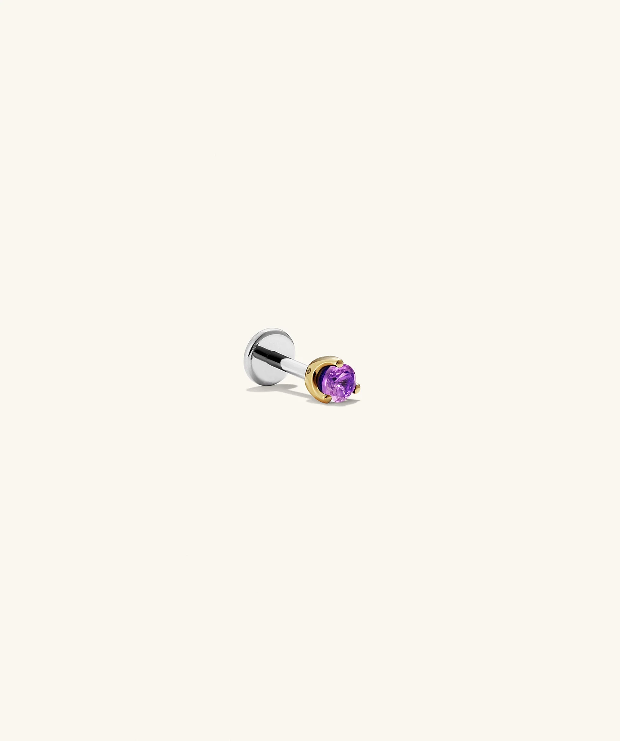 Piercing Studio - Single Gemstone Mini Flat Back Stud - Image 80