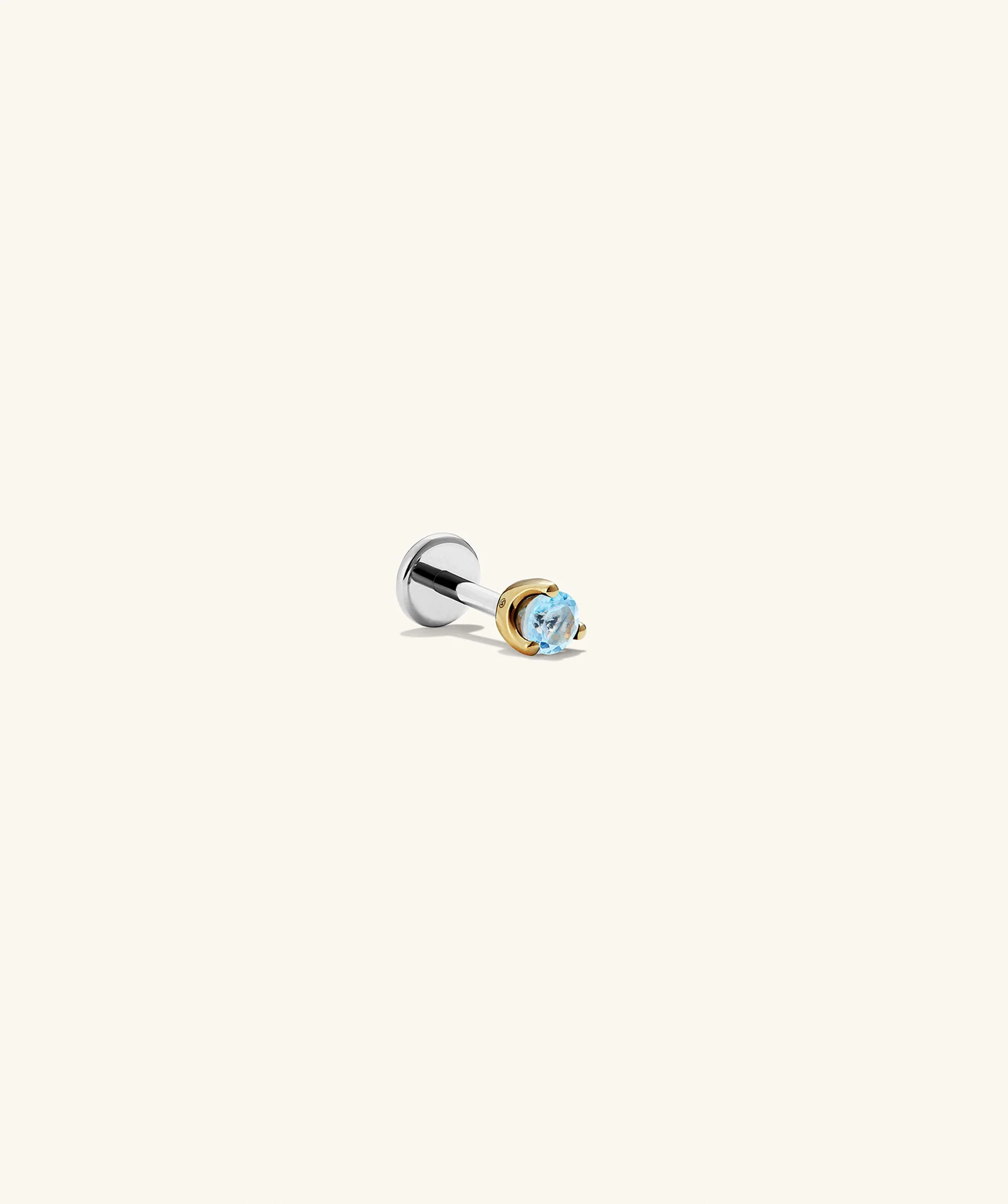 Piercing Studio - Single Gemstone Mini Flat Back Stud - Image 82