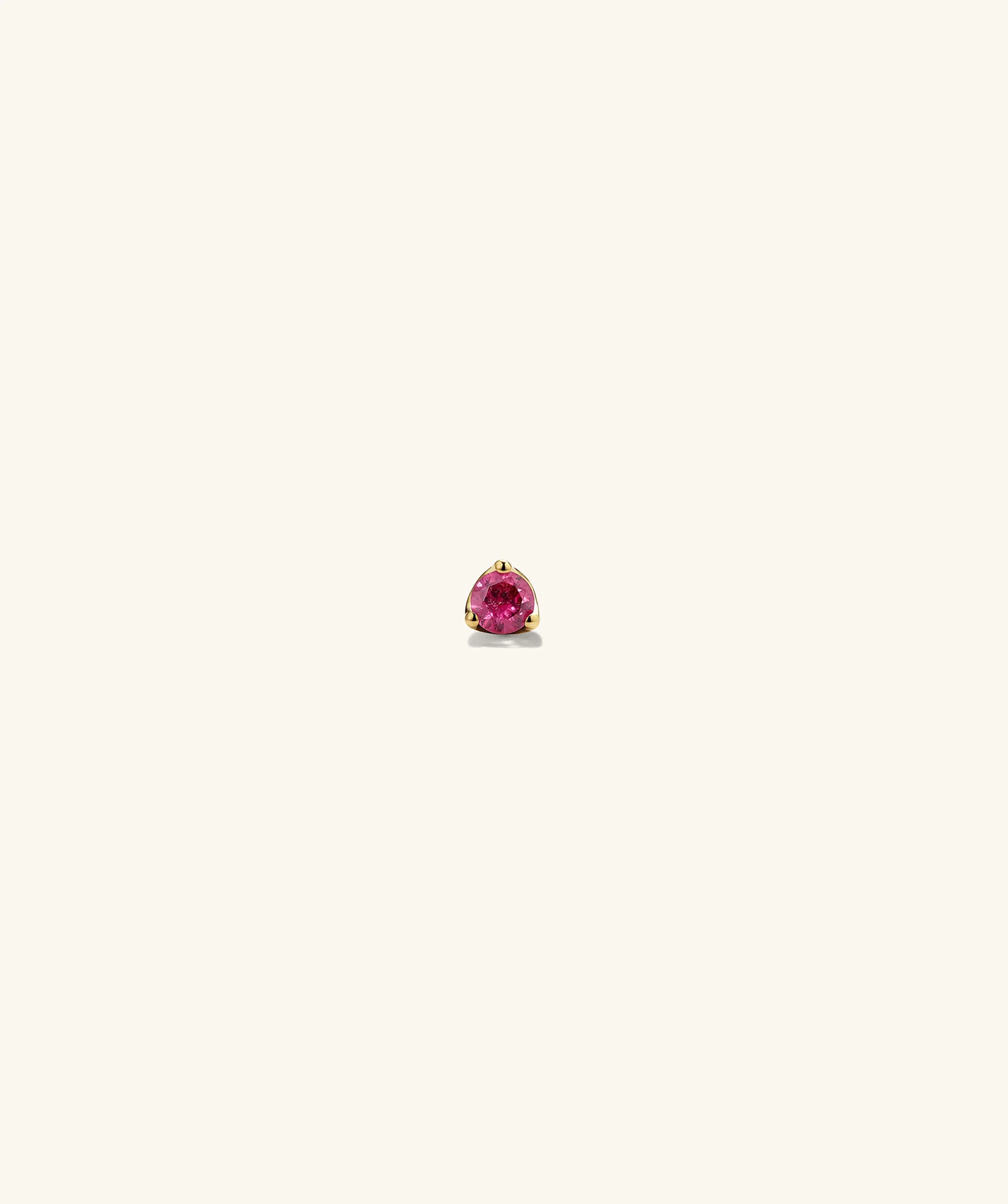 Piercing Studio - Single Gemstone Mini Flat Back Stud - Image 87