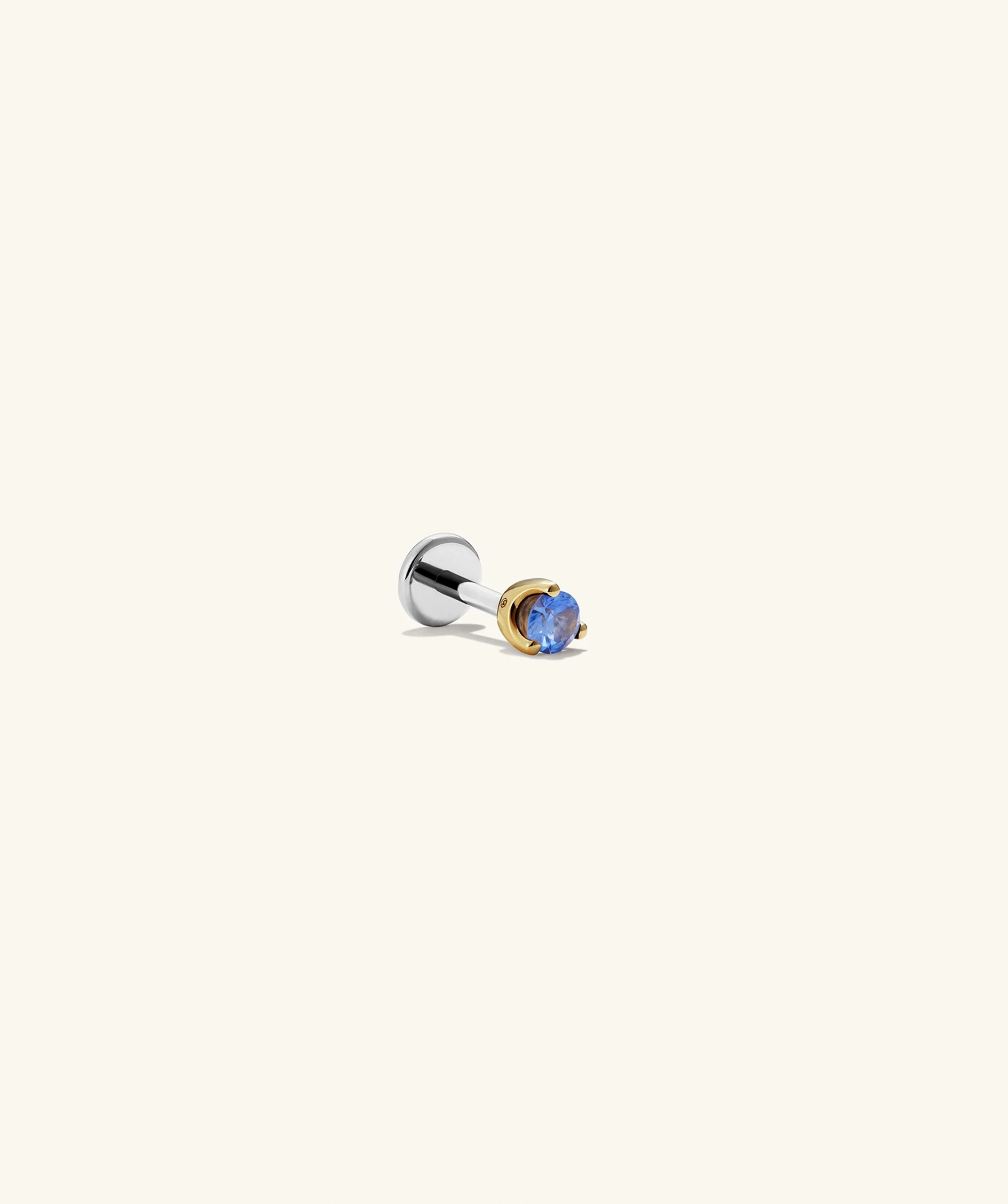 Piercing Studio - Single Gemstone Mini Flat Back Stud - Image 91