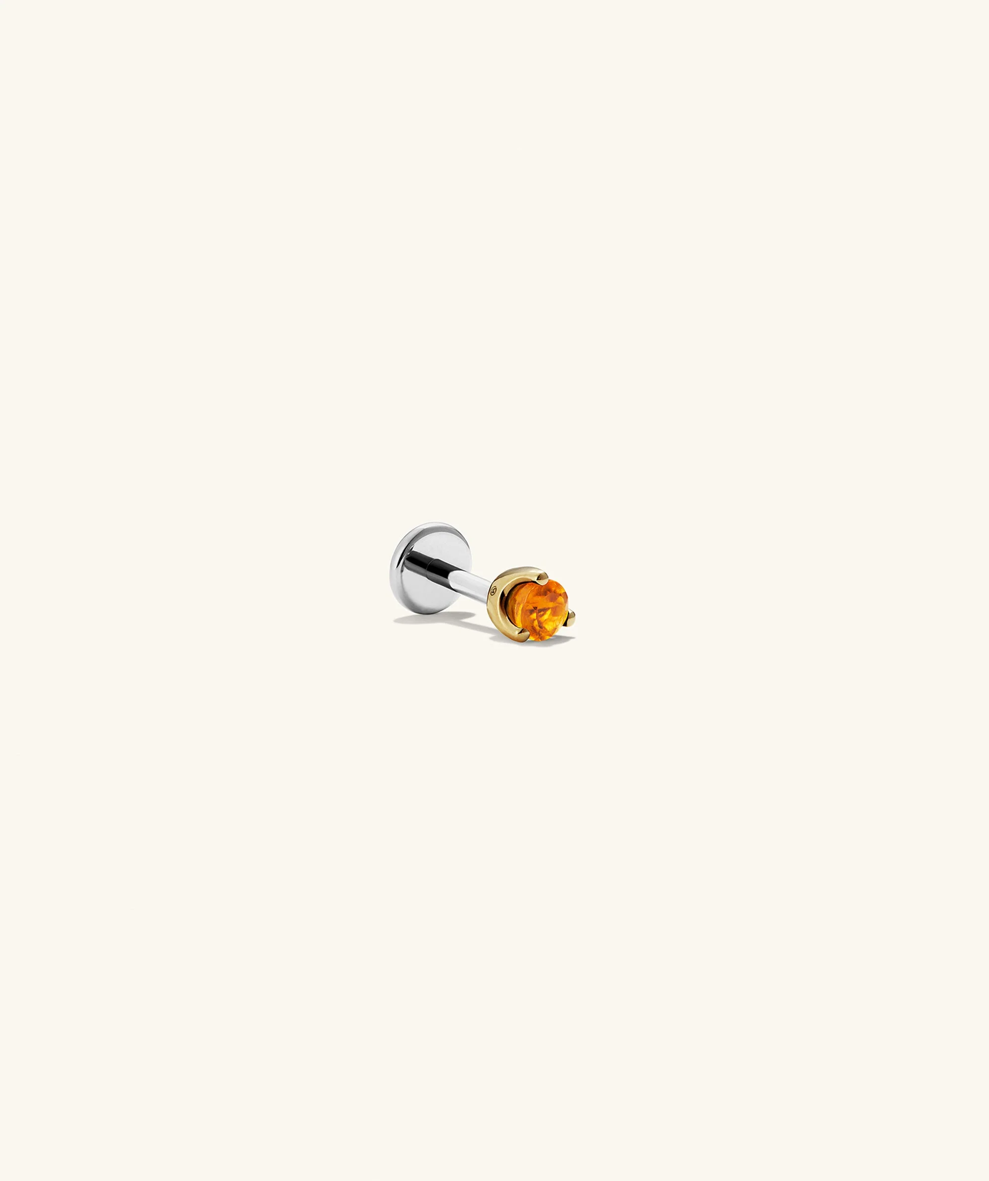 Piercing Studio - Single Gemstone Mini Flat Back Stud - Image 95