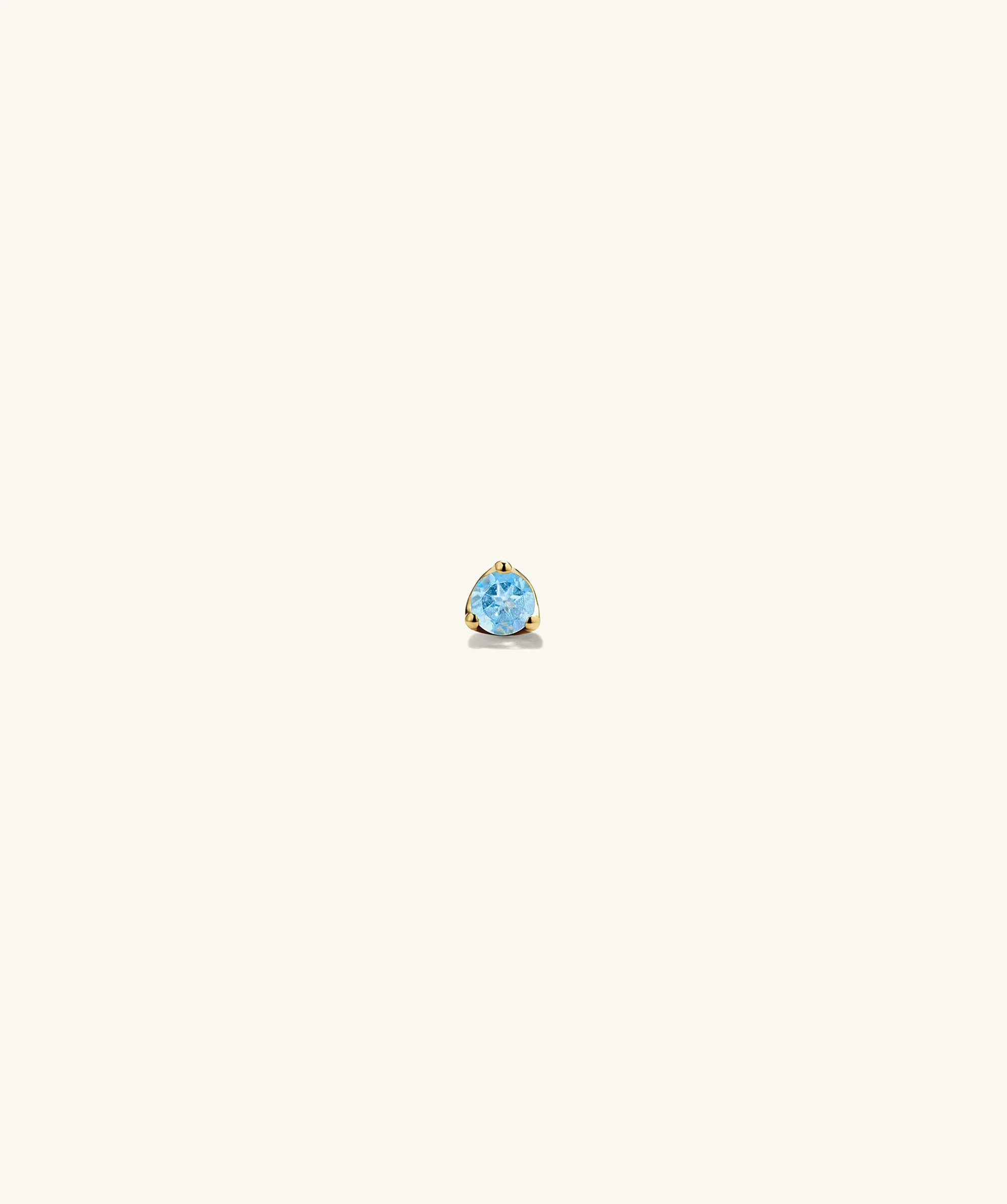 Piercing Studio - Single Gemstone Mini Flat Back Stud - Image 96