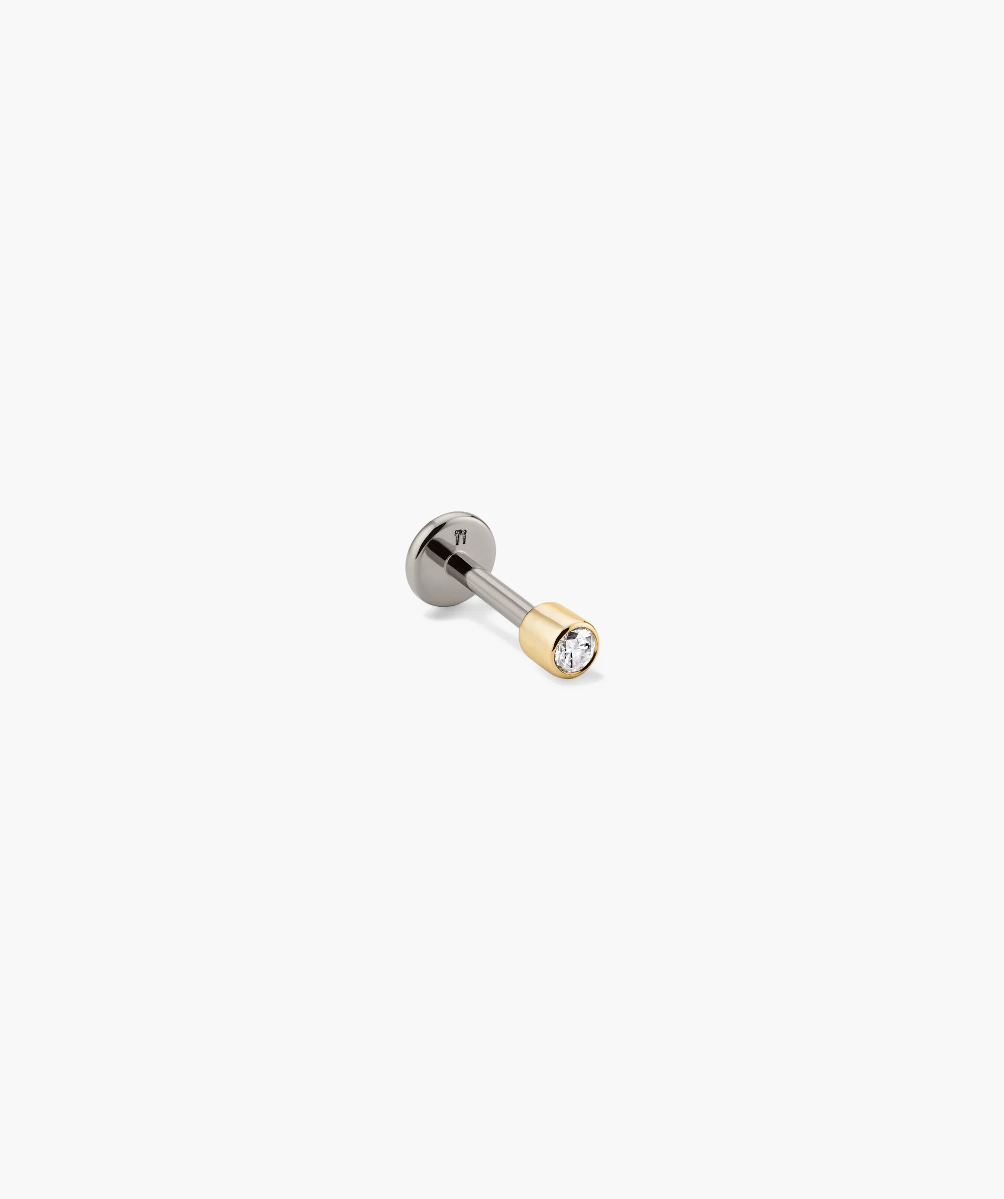 Piercing Studio - Single Micro Diamond Flat Back Stud - Image 3