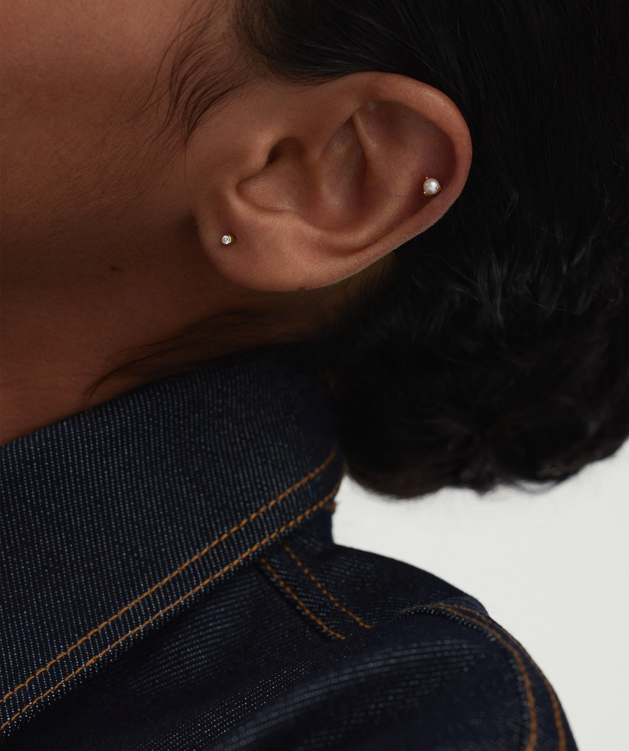 Piercing Studio - Single Micro Diamond Flat Back Stud - Image 4