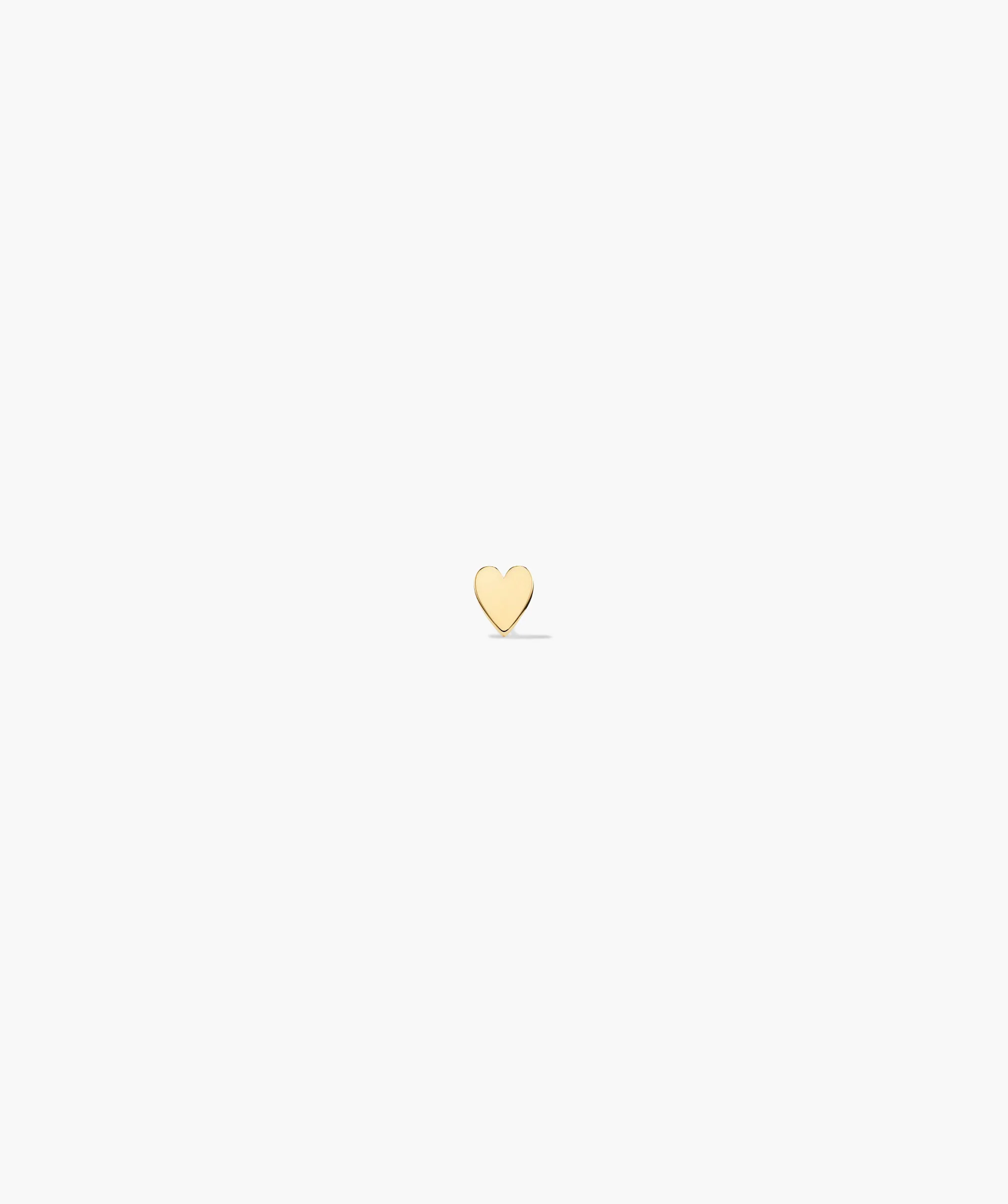 Piercing Studio - Mini Heart Flat Back Stud - Image 2