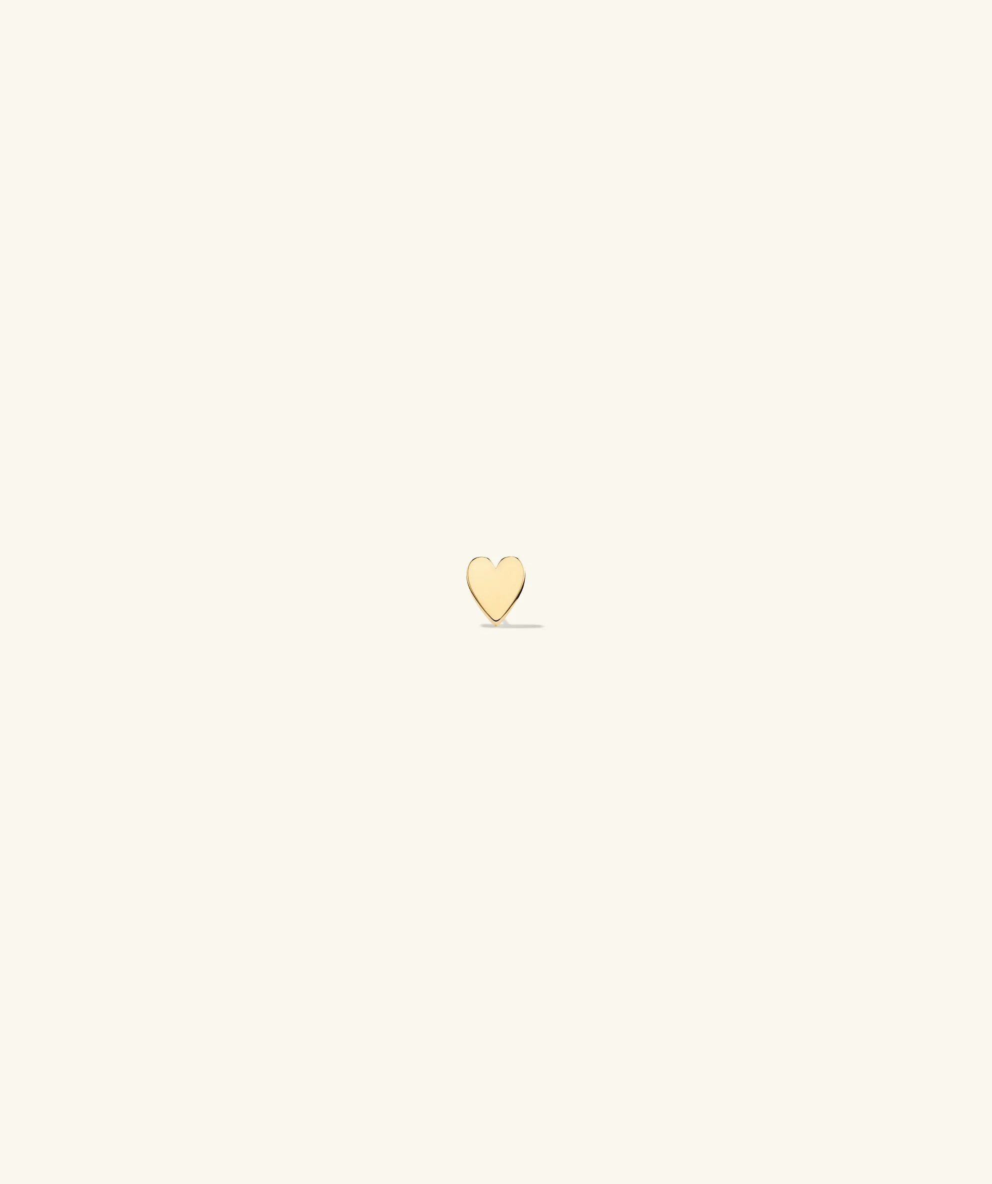 Piercing Studio - Mini Heart Flat Back Stud - Image 5