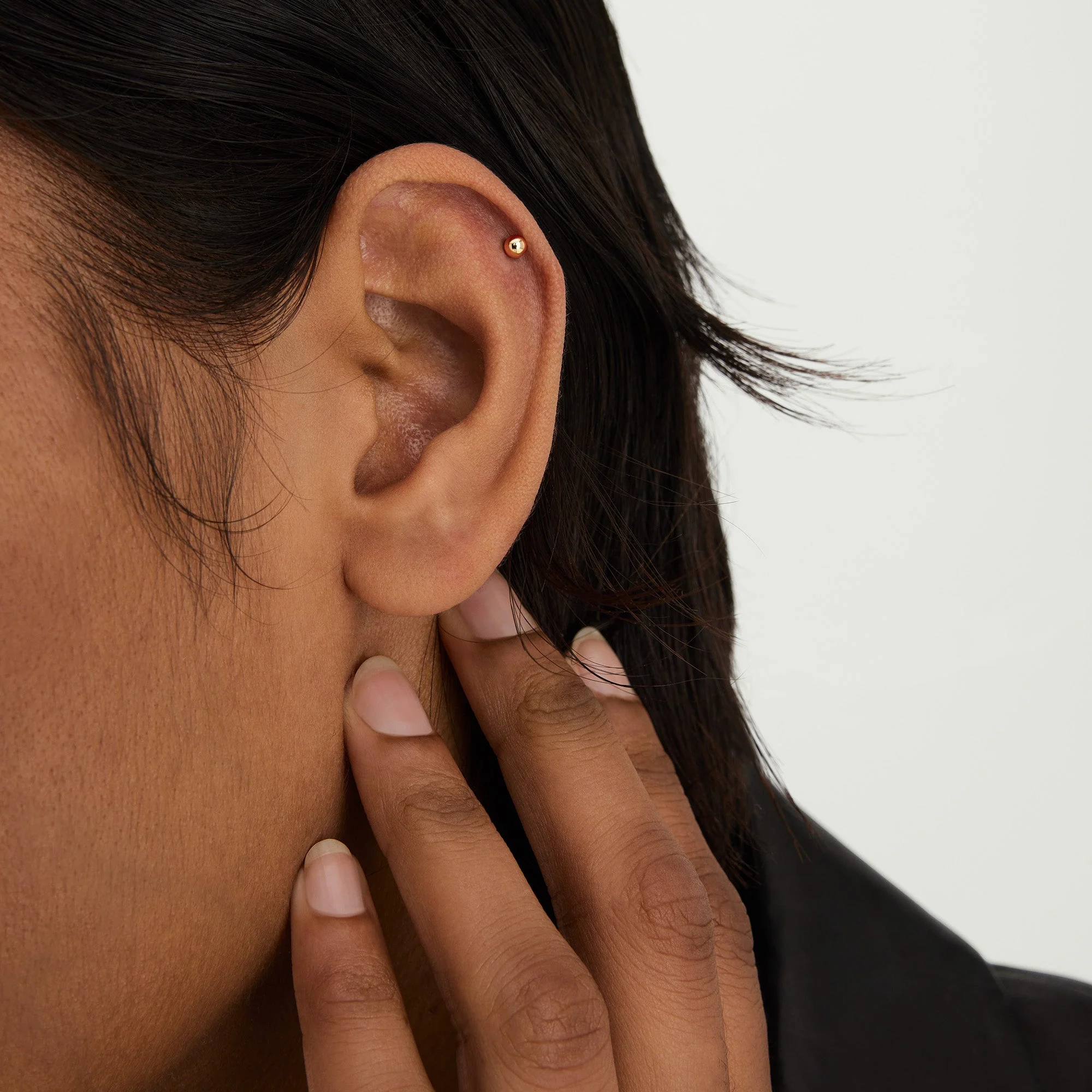 Piercing Studio - Mini Sphere Flat Back Stud - Image 6