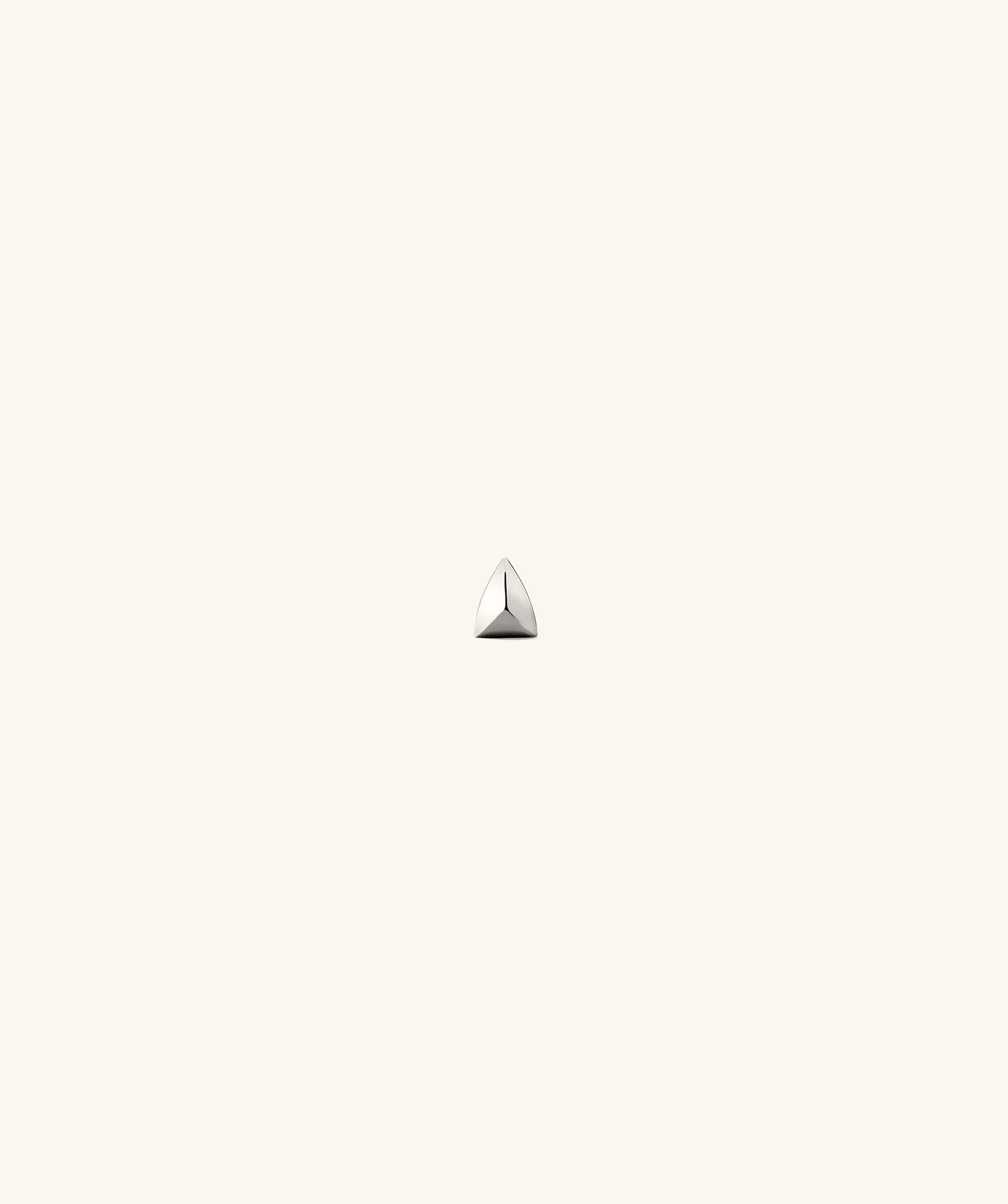 Piercing Studio - Single Puffy Pyramid Flat Back Stud - Image 8