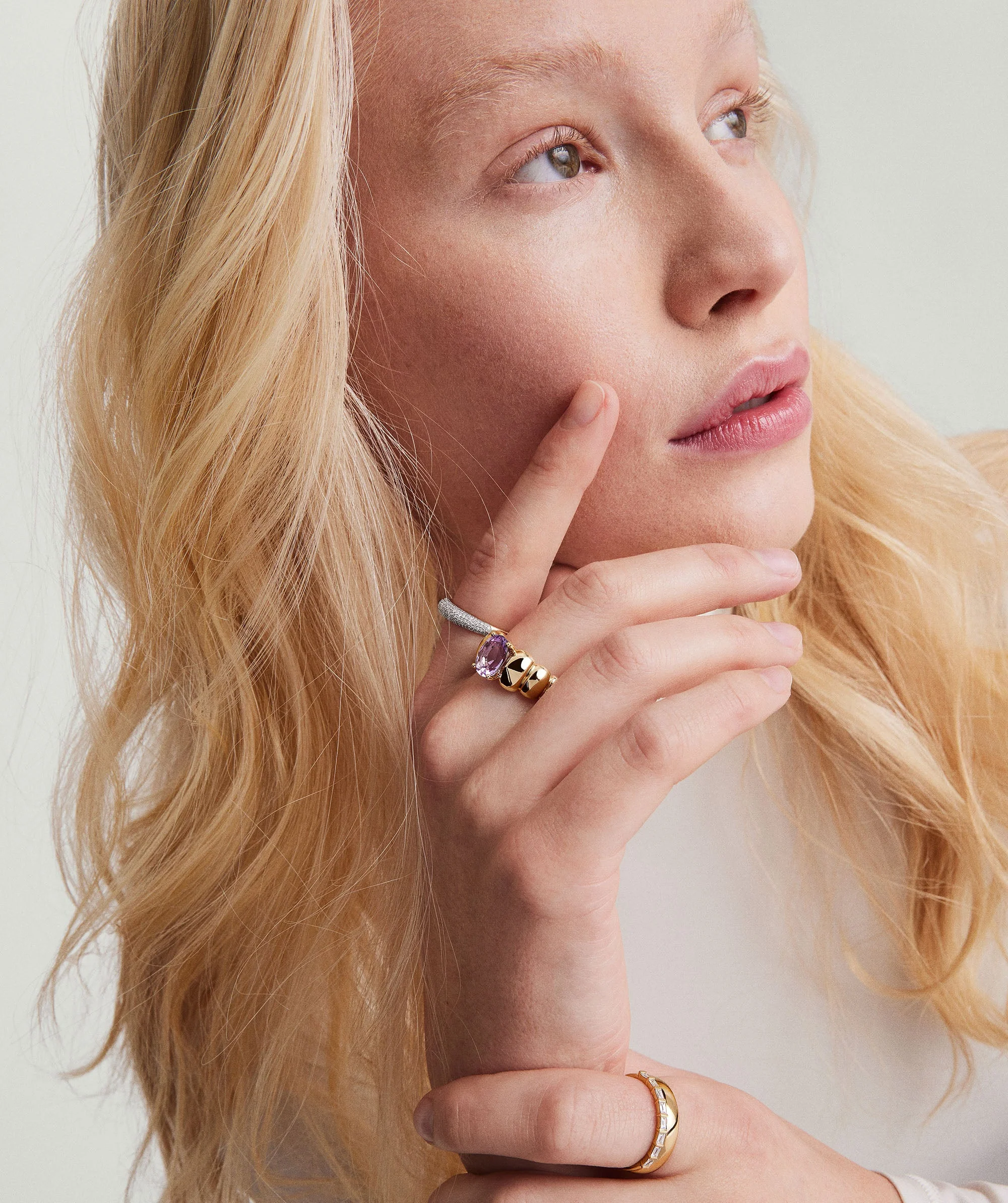 Puffy Charlotte Gemstone Ring - Image 5