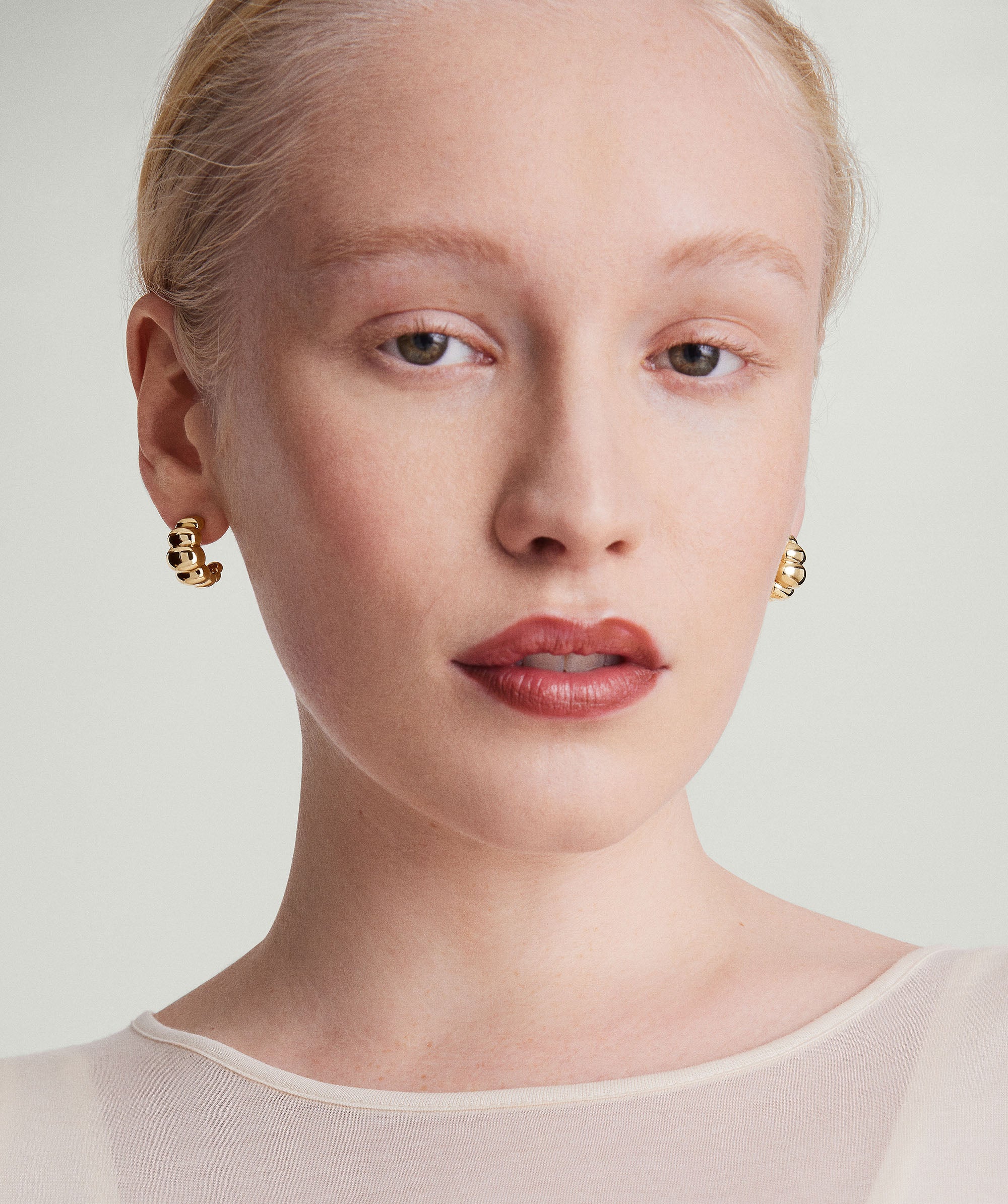 Puffy Charlotte Hoops - Image 3