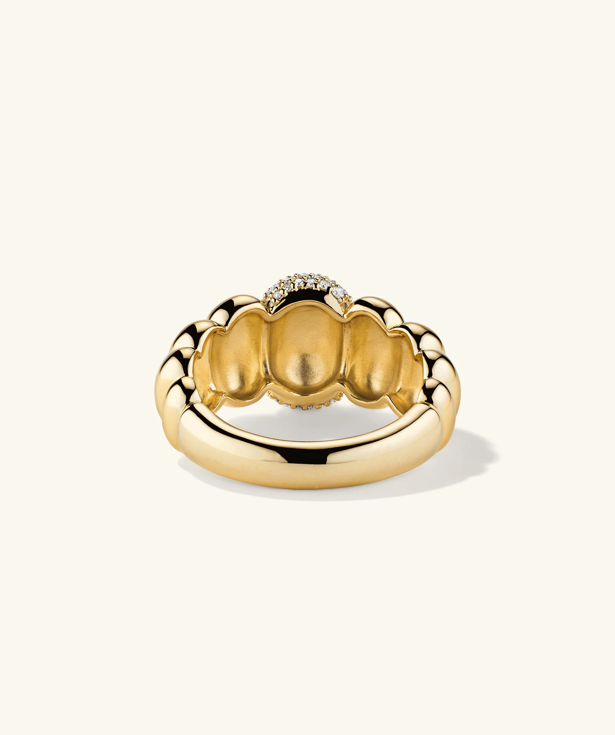 Puffy Charlotte Pavé Diamond Ring - Image 5