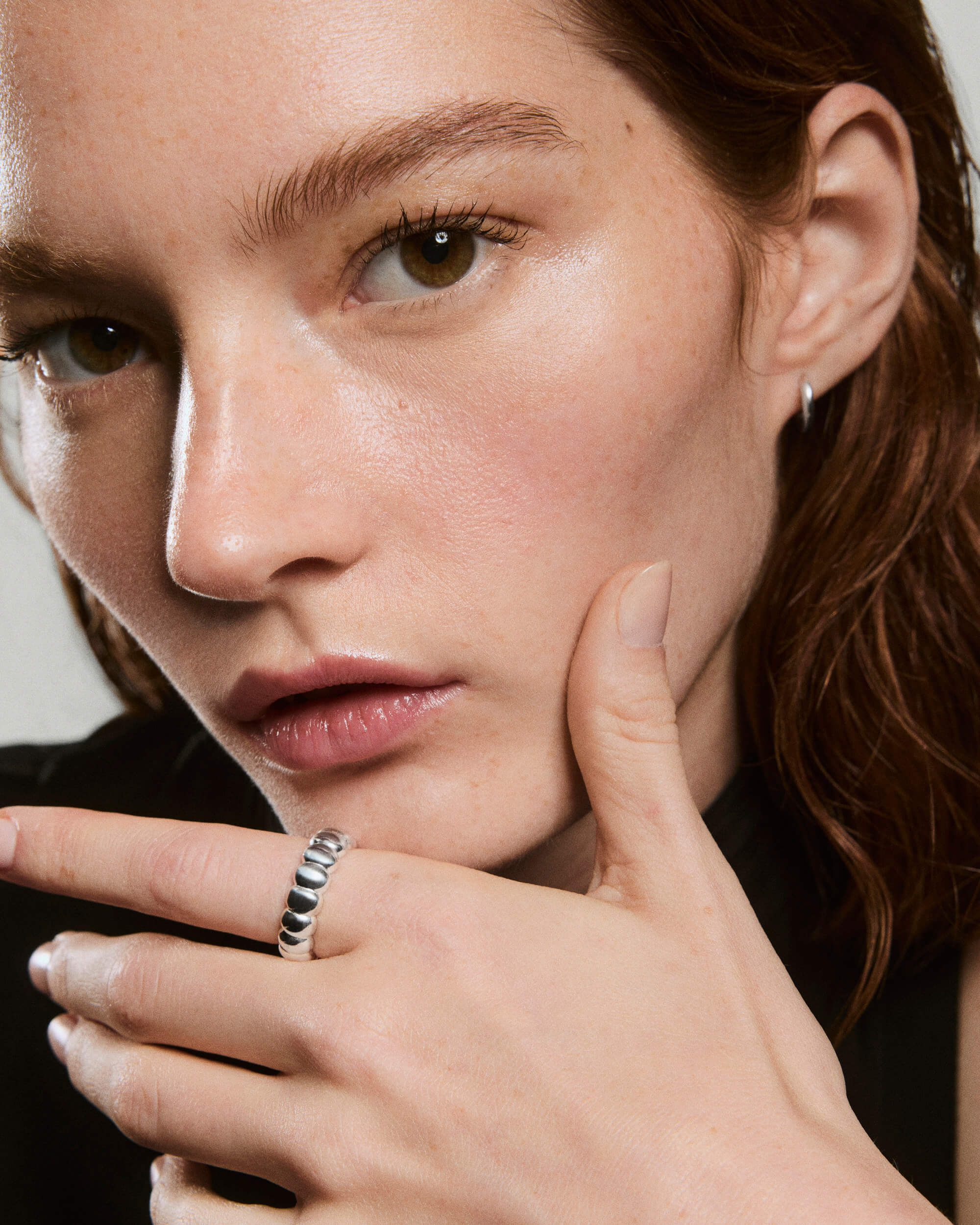 Puffy Charlotte Stacker Ring - Image 4