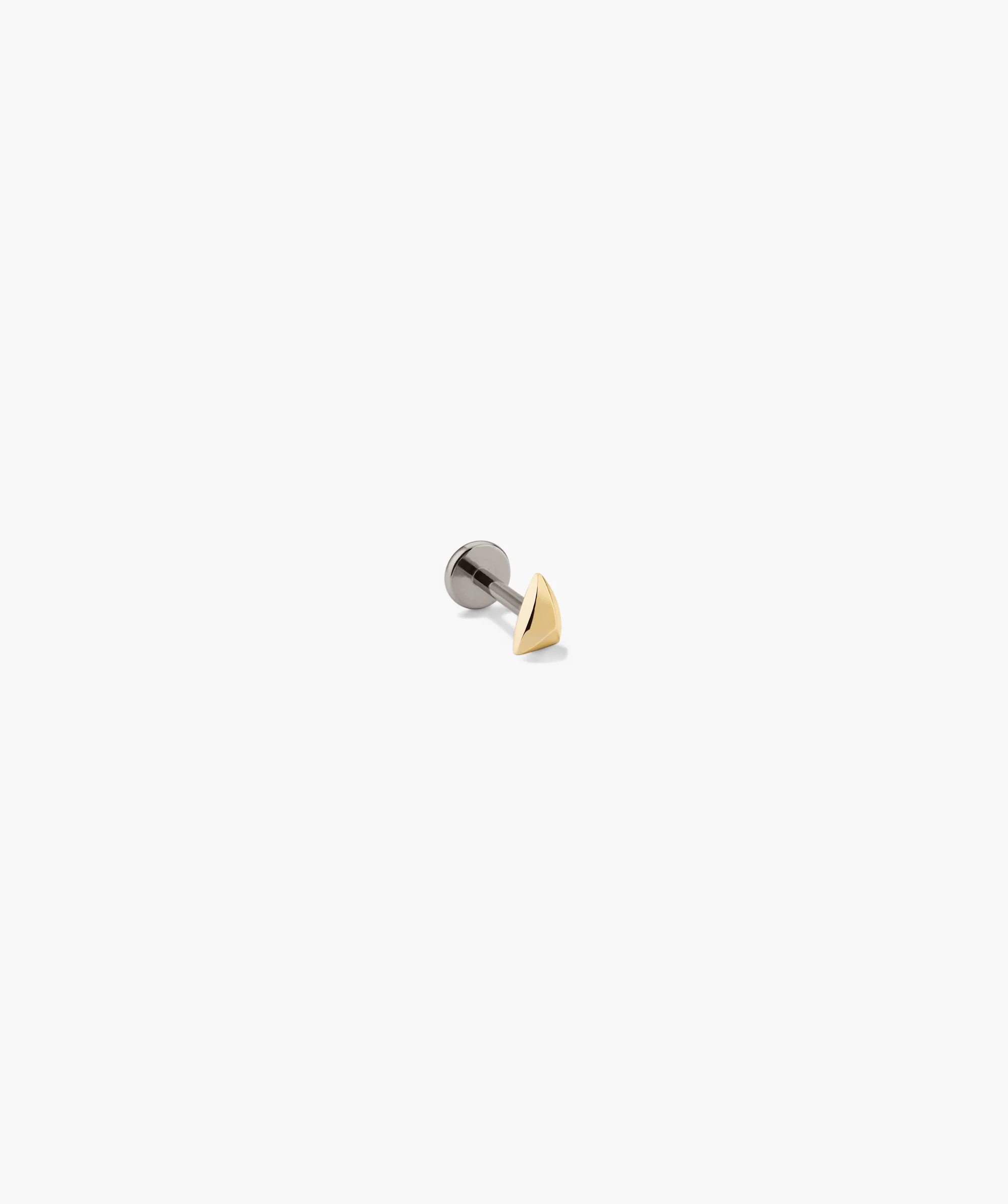 Single Puffy Pyramid Stud - Image 3